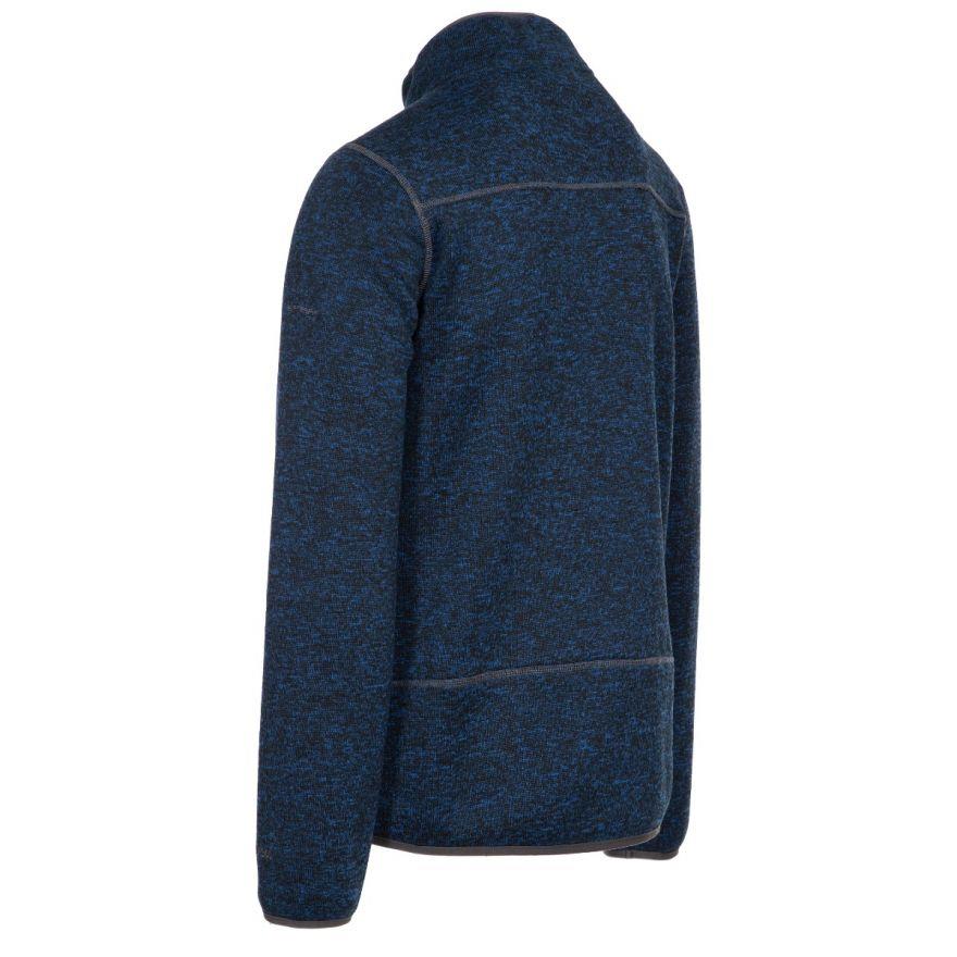 Chaqueta de lana Trespass para hombre con cremallera completa para mujer caminar senderismo informal Bingham - Imagen 8 de 8