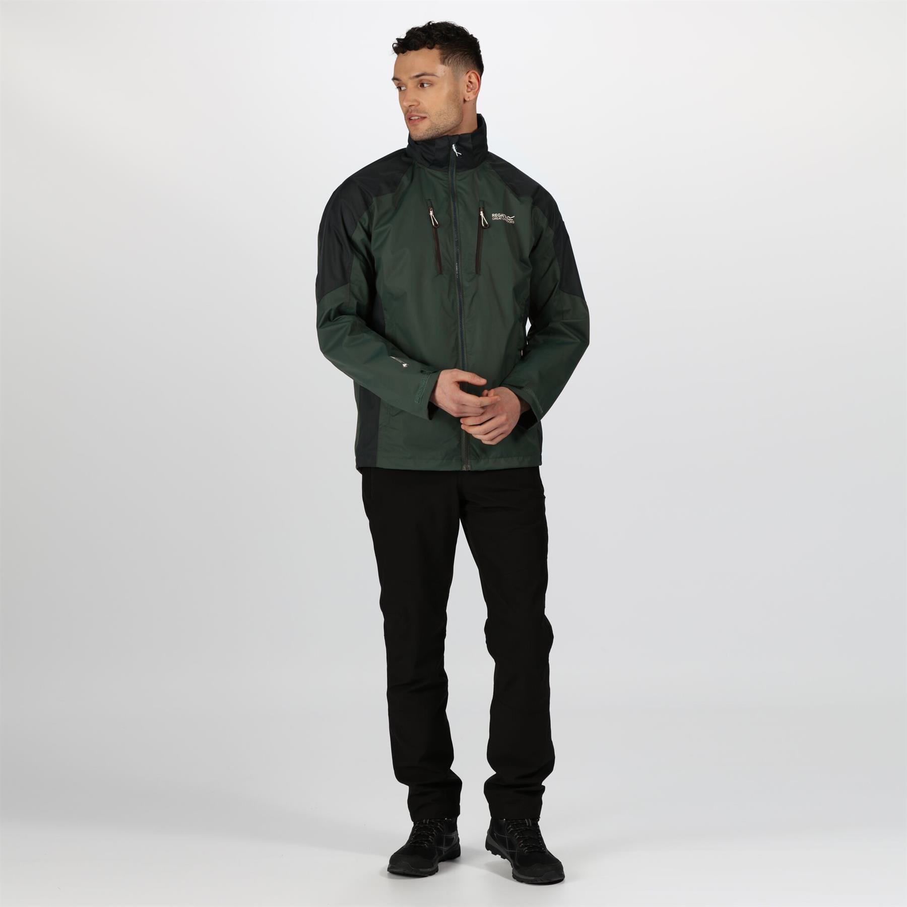 Chaqueta con capucha impermeable para hombre Regatta Calderdale IV - Imagen 9 de 28