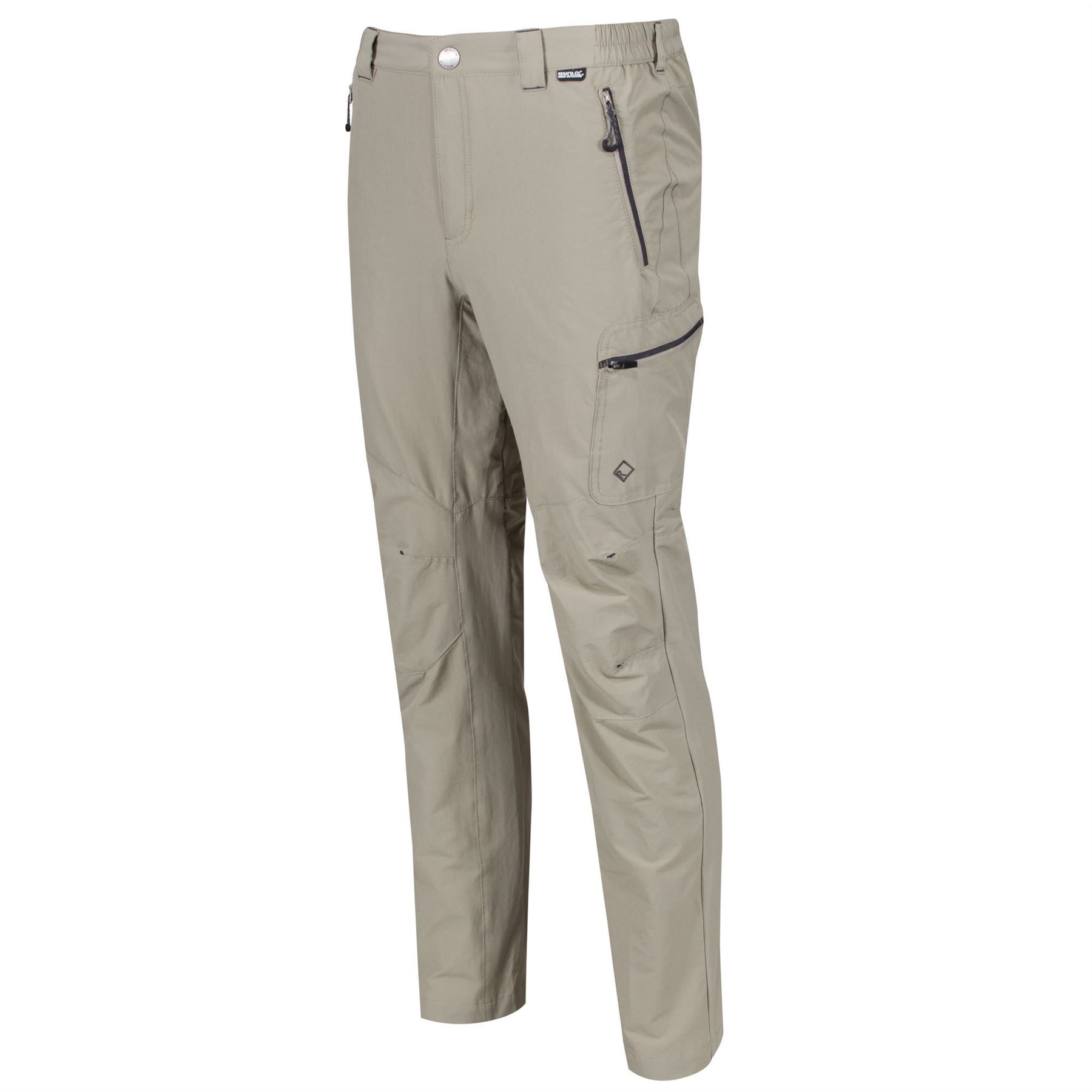 Regatta Mens Highton Cargo Zip-Off Active Stretch Walking Trousers Multi Pocket