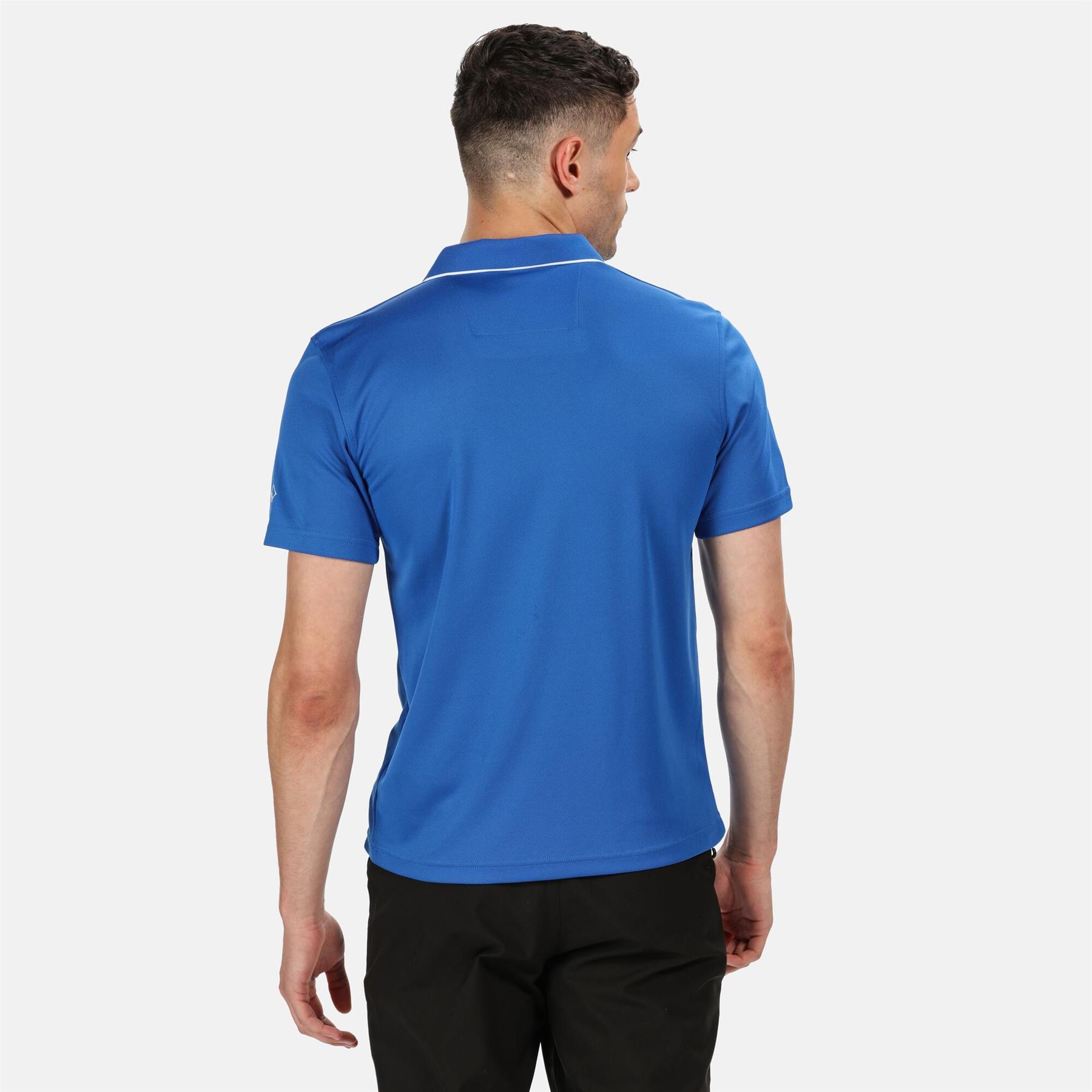 Regatta Mens Summer Polo Shirt S-4XL Coolweave Quick Dry Wicking T Shirt - Picture 28 of 62