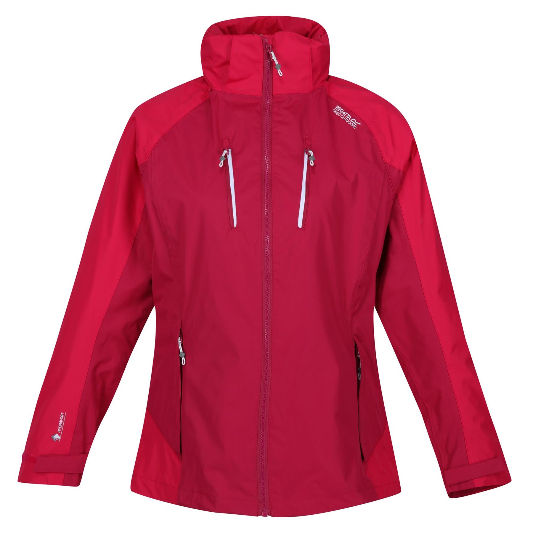 Regatta Womens Calderdale IV Hooded Waterproof Jacket Zipped Pockets - Picture 11 of 48