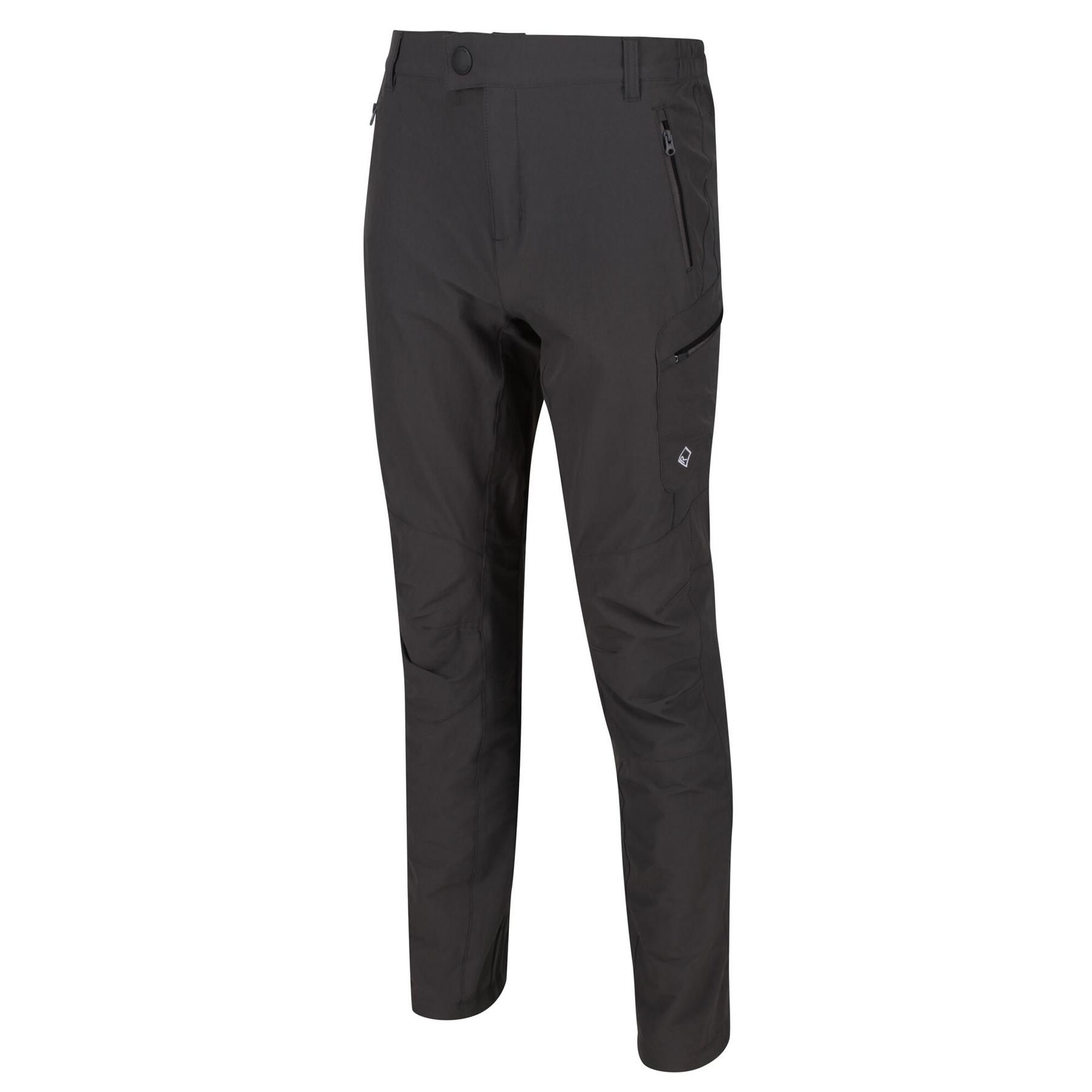 Regatta Mens Highton Cargo Zip-Off Active Stretch Walking Trousers Multi Pocket