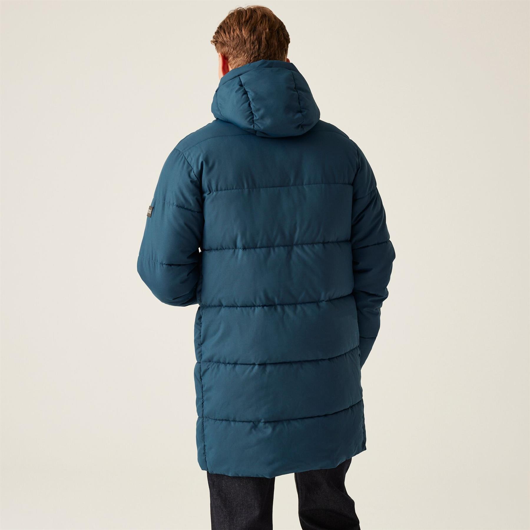 Regatta Men's Hayleyn Padded Jacket outdoor Winter Coat - Picture 3 of 8