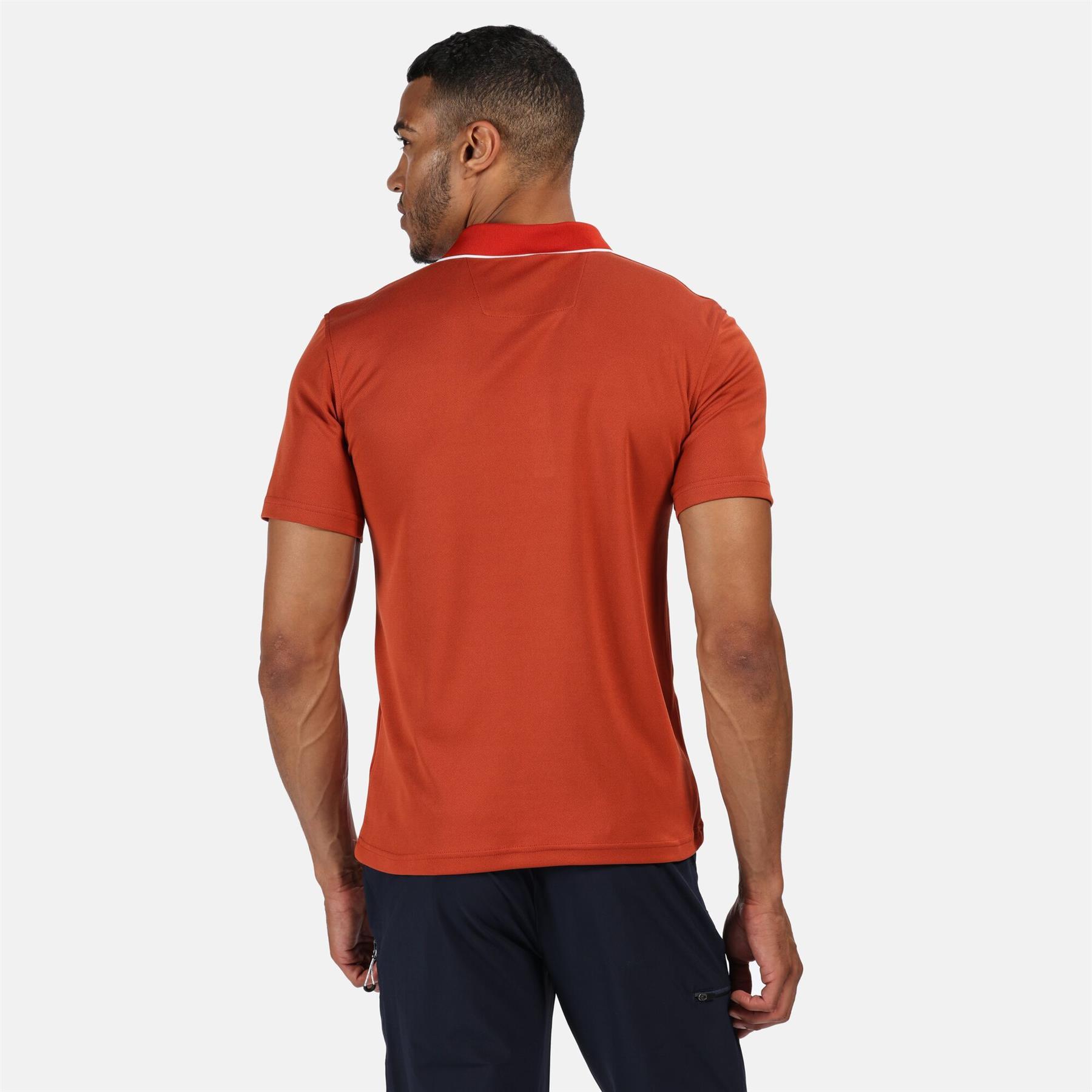 Regatta Mens Summer Polo Shirt S-4XL Coolweave Quick Dry Wicking T Shirt - Picture 39 of 62