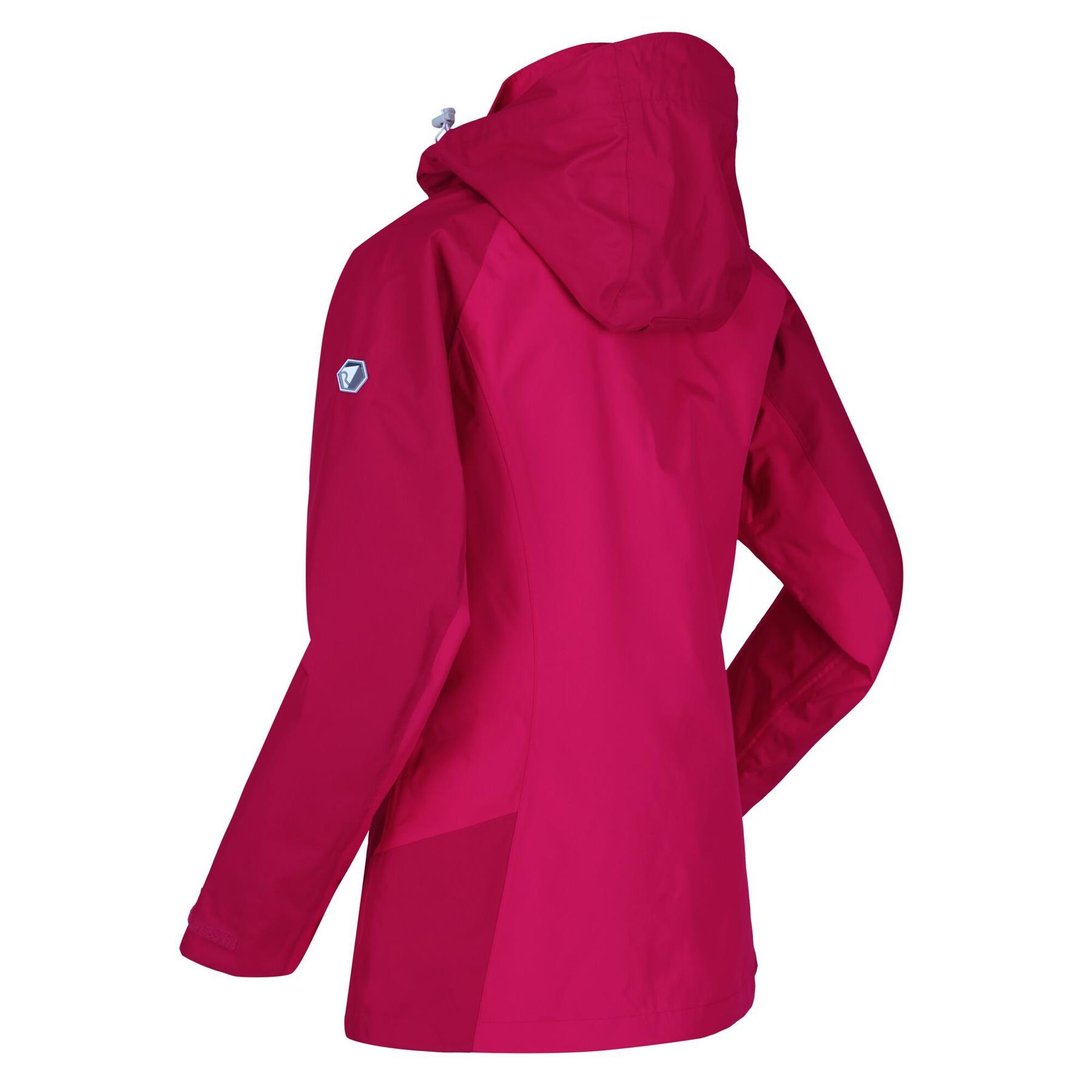 Regatta Womens Calderdale IV Hooded Waterproof Jacket Zipped Pockets - Picture 35 of 48