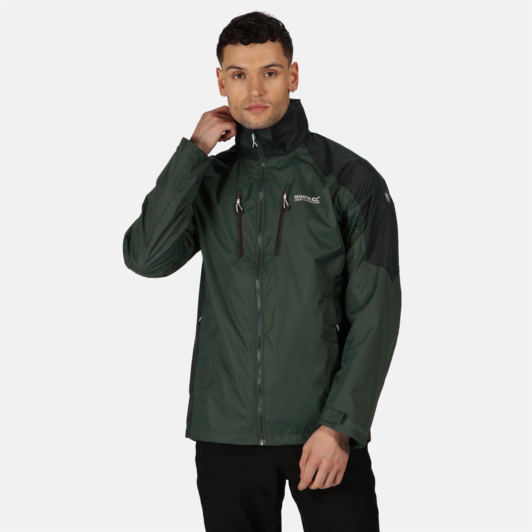 Veste Imperméable Hiver Regatta Calderdale Homme - Tissu Hydrafort, Isolation Thermoguard, Coupe Réglable