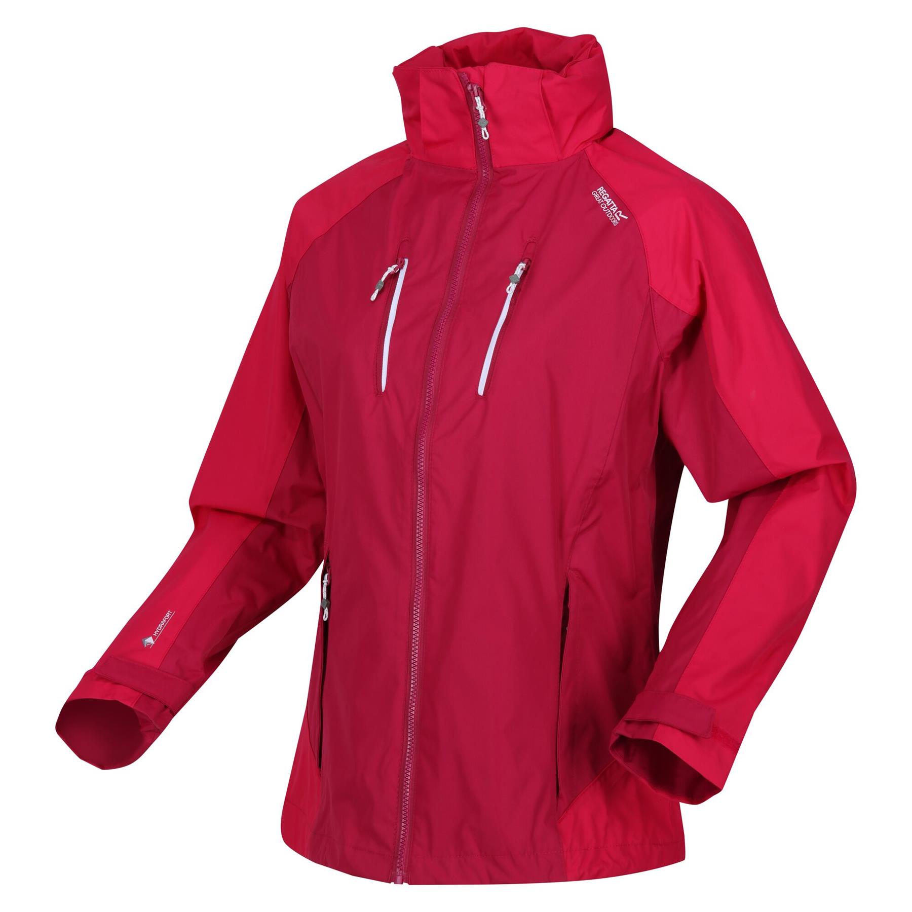 Regatta Womens Calderdale IV Hooded Waterproof Jacket Zipped Pockets - Picture 9 of 48