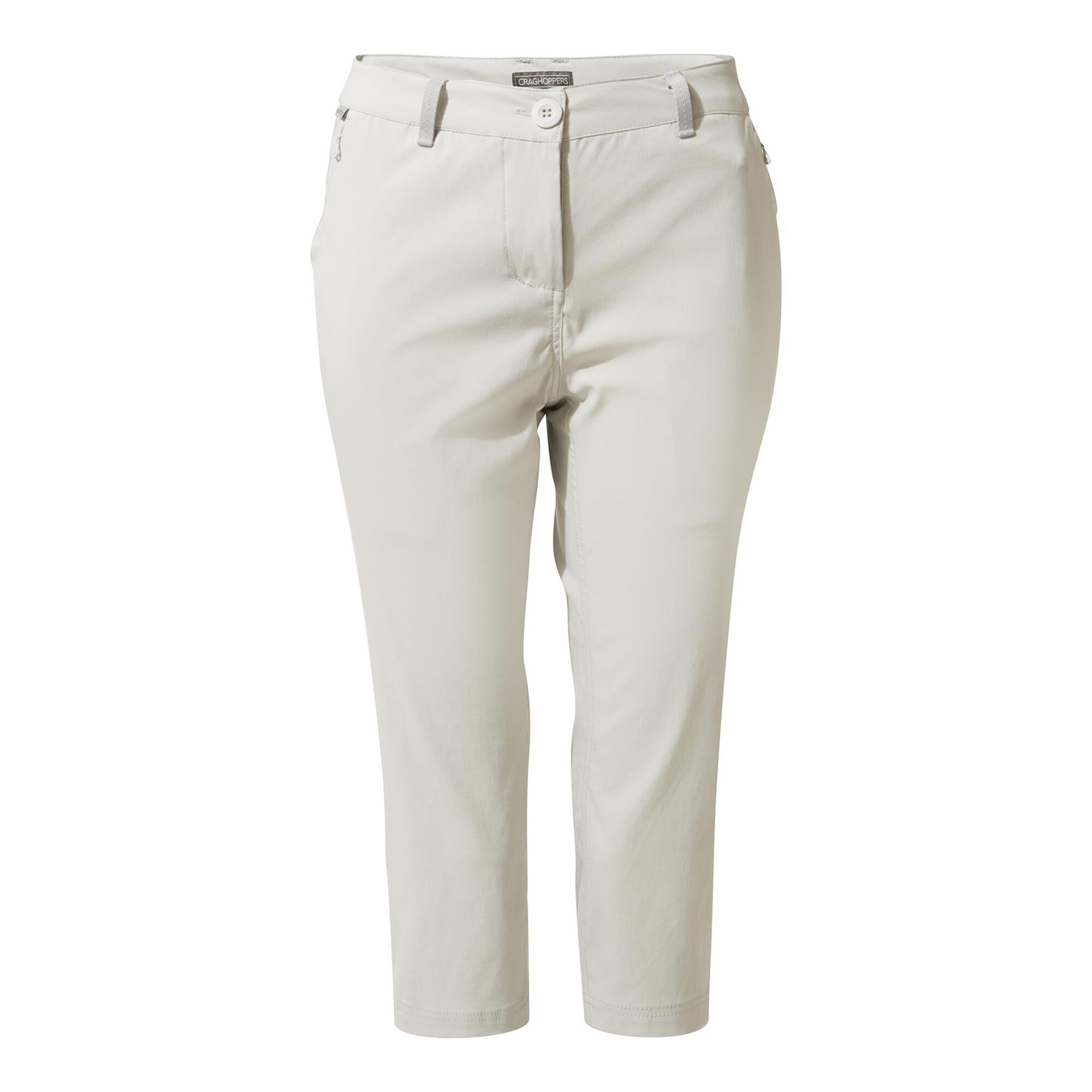 Craghoppers Womens Kiwi Pro Crop Trousers Zipped Pockets UPF - Picture 12 of 27