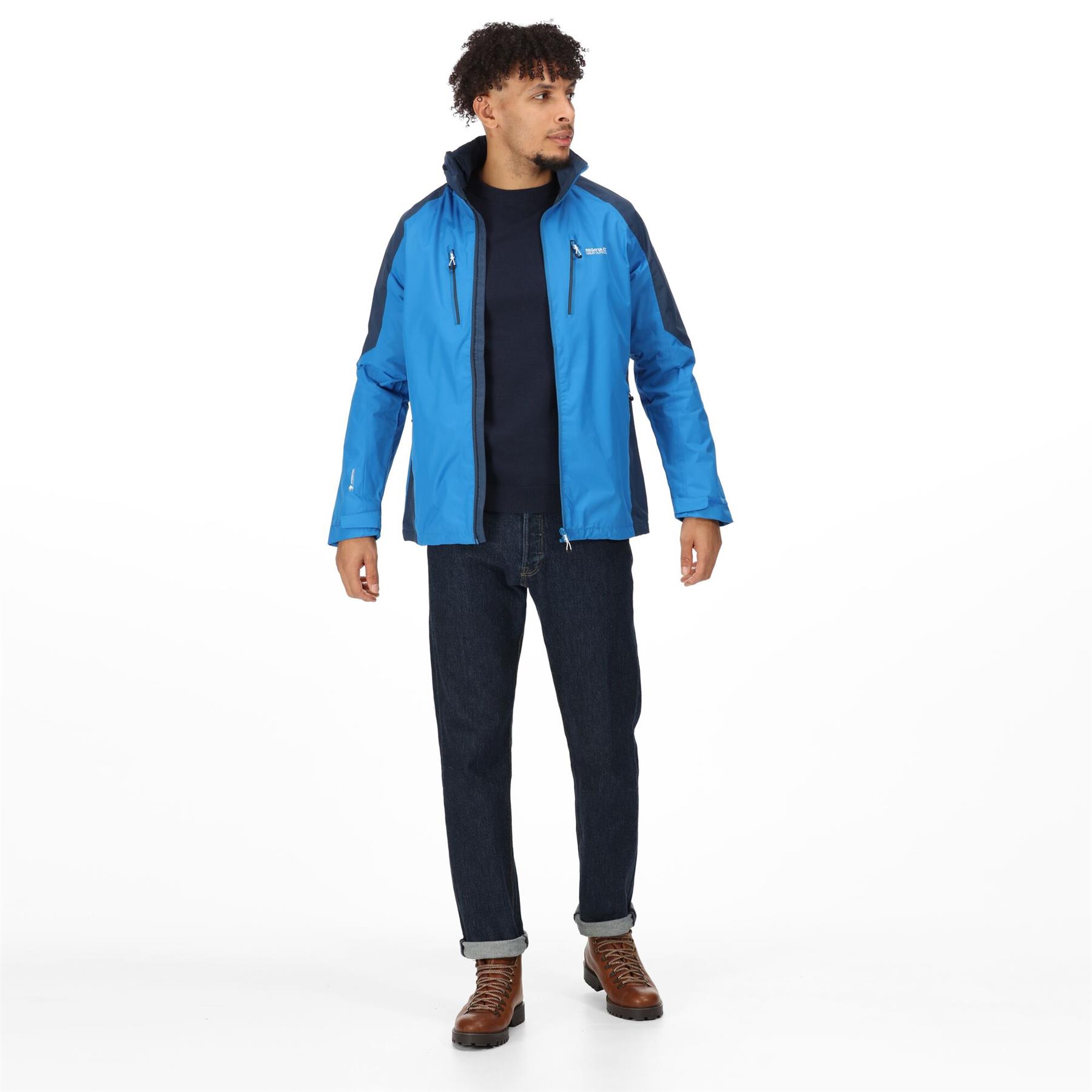 Chaqueta con capucha impermeable para hombre Regatta Calderdale IV - Imagen 24 de 28