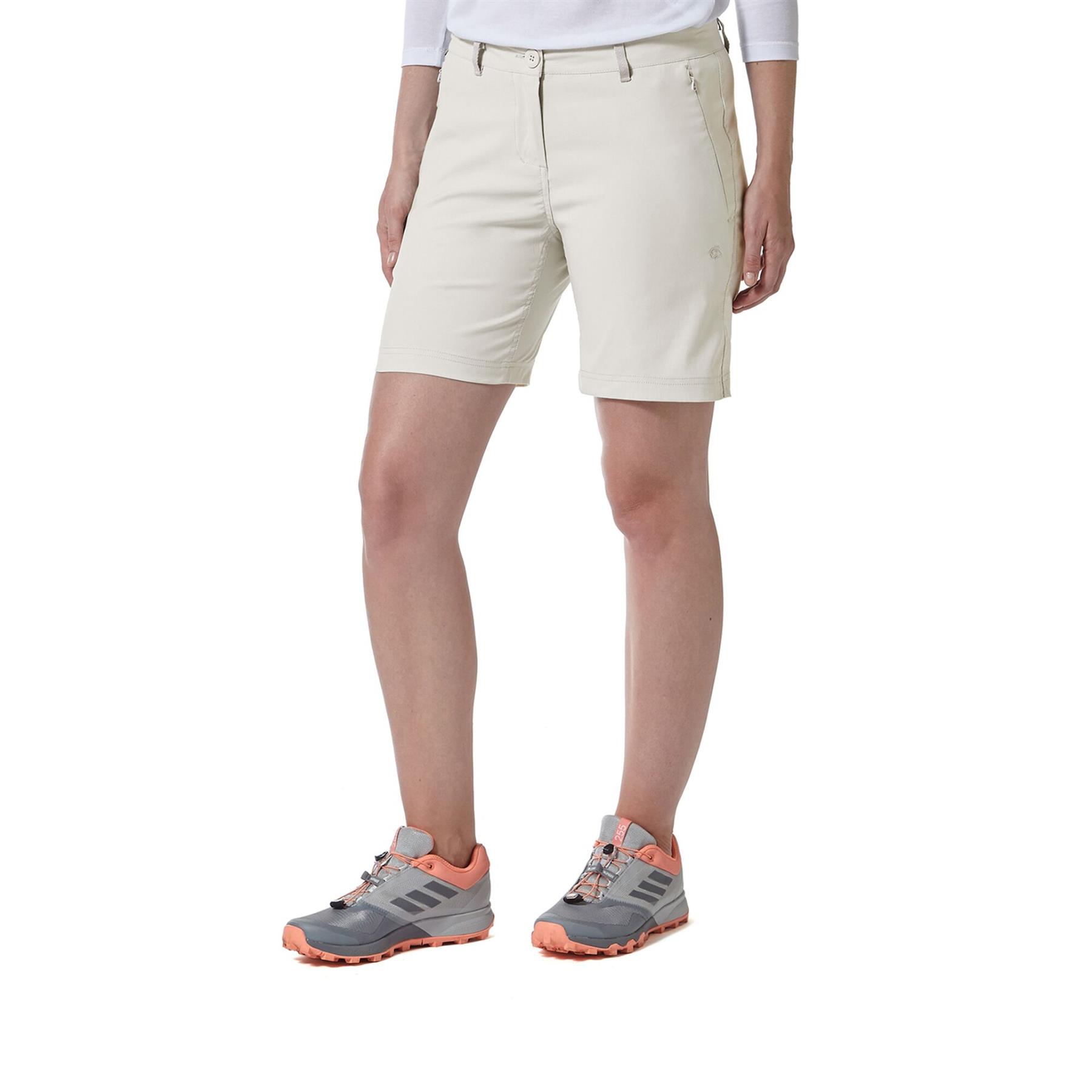Craghoppers Womens Kiwi Pro III Stretch Active Zipped Pockets Shorts Camping - Picture 30 of 45