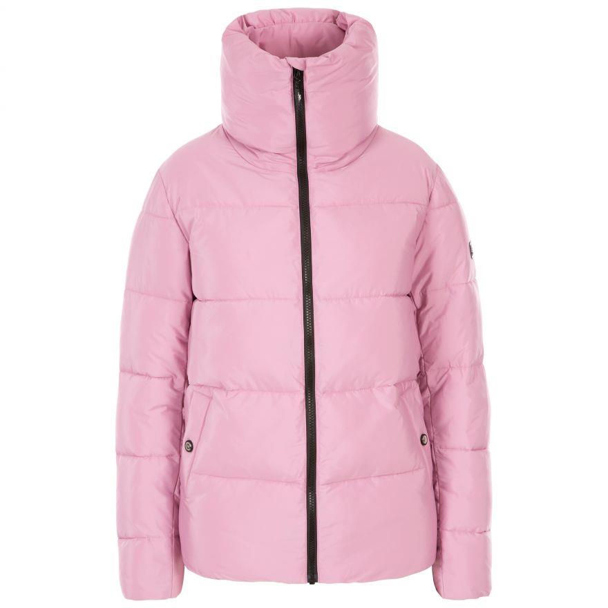 Trespass Paloma wasserabweisender winddichter wattierter Damenmantel schwarz oder pink - Bild 5 von 6