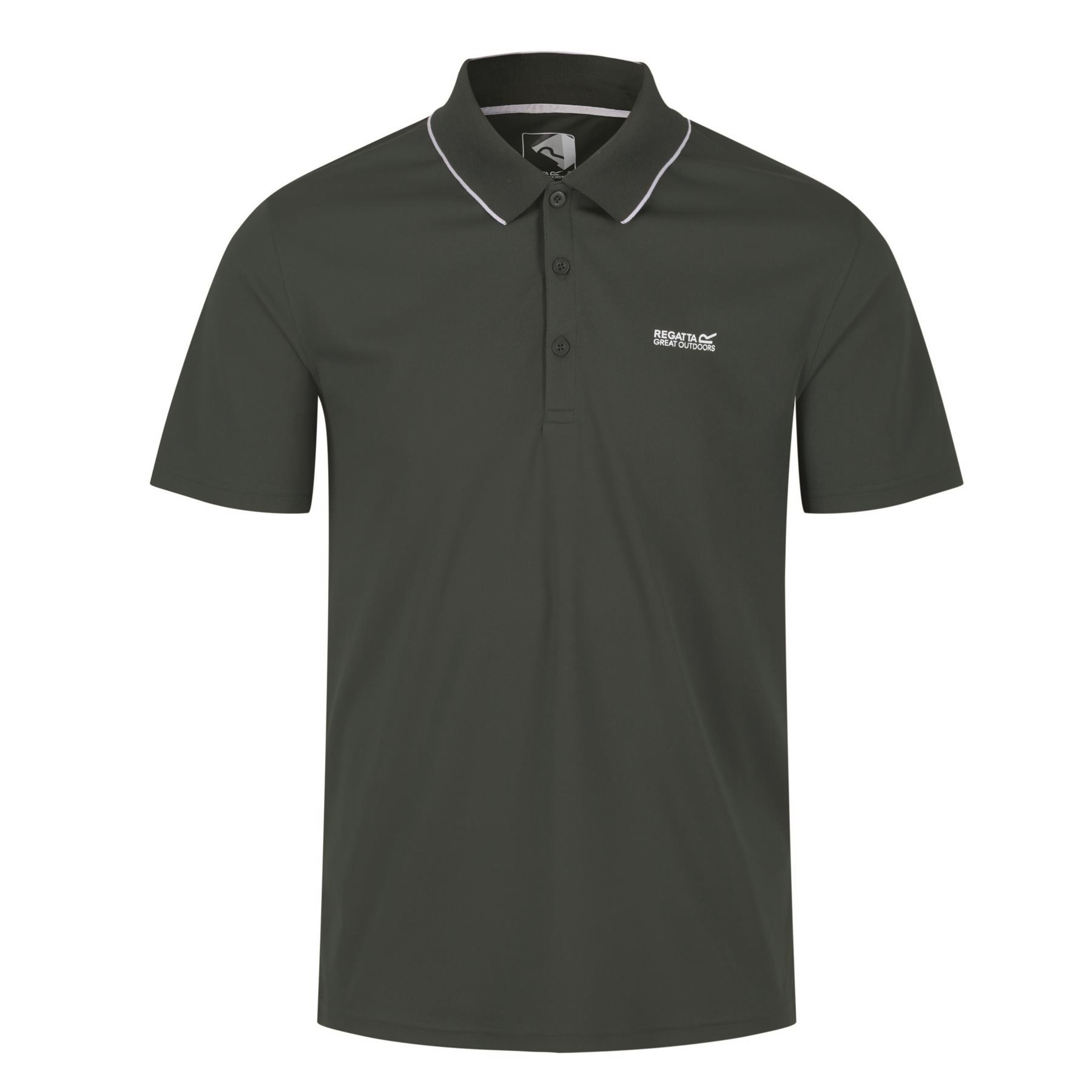 Regatta Mens Summer Polo Shirt S-4XL Coolweave Quick Dry Wicking T Shirt - Picture 19 of 62