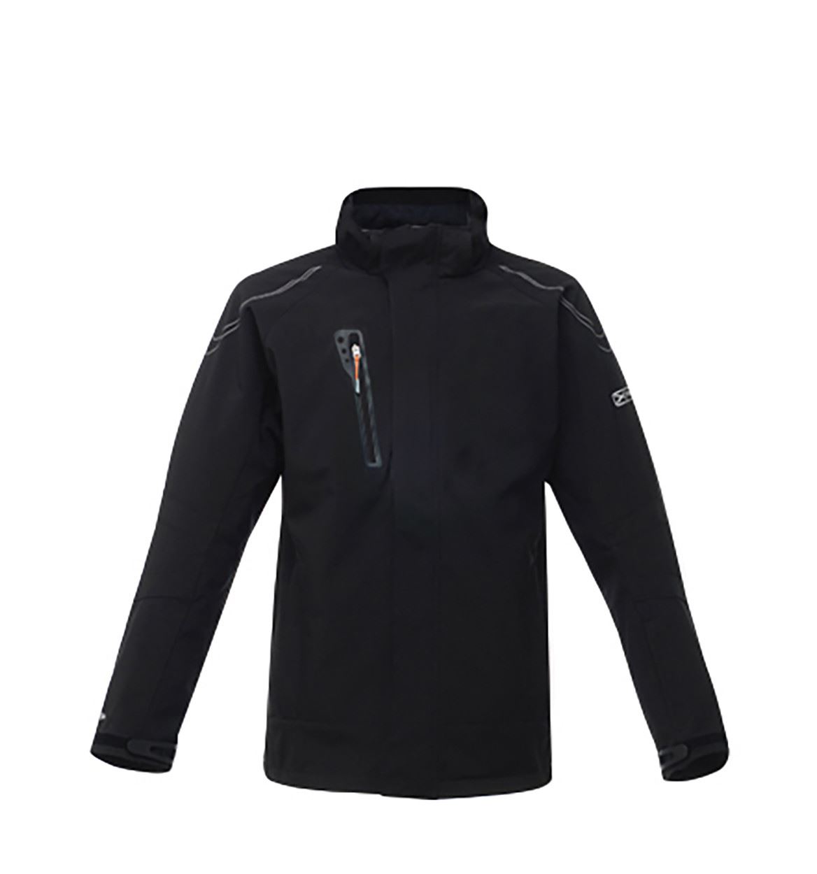 Regatta Mens X-Pro Peakzone II Hooded Full Zip Stretch Softshell Jacket - Picture 3 of 6