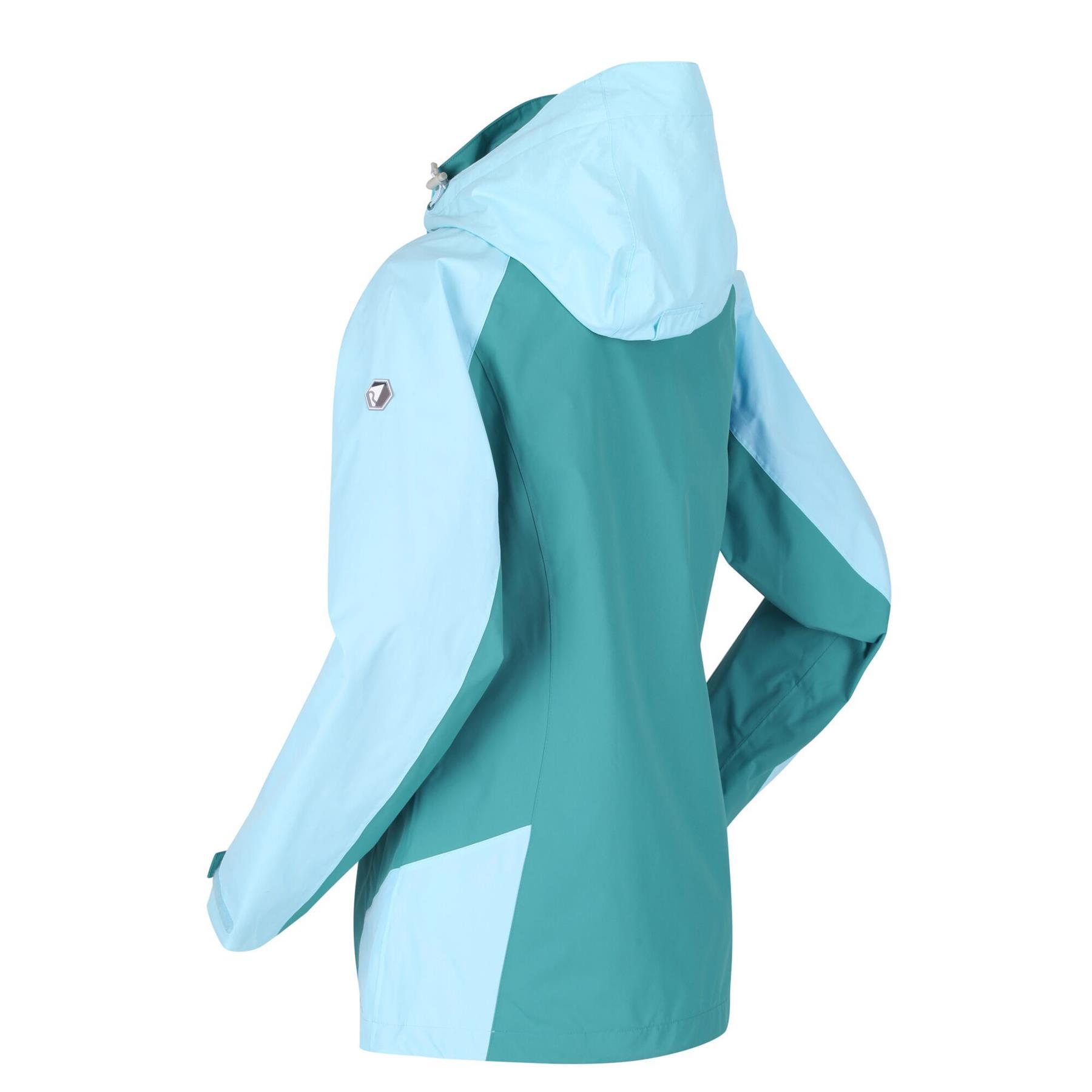 Regatta Womens Calderdale IV Hooded Waterproof Jacket Zipped Pockets - Picture 48 of 48