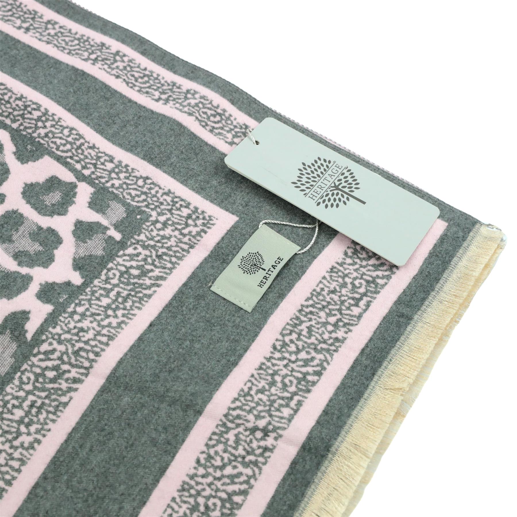 Mantón Heritage cálido envolvente bufandas cálidas cachemir pashmina sensación suave - Imagen 41 de 57