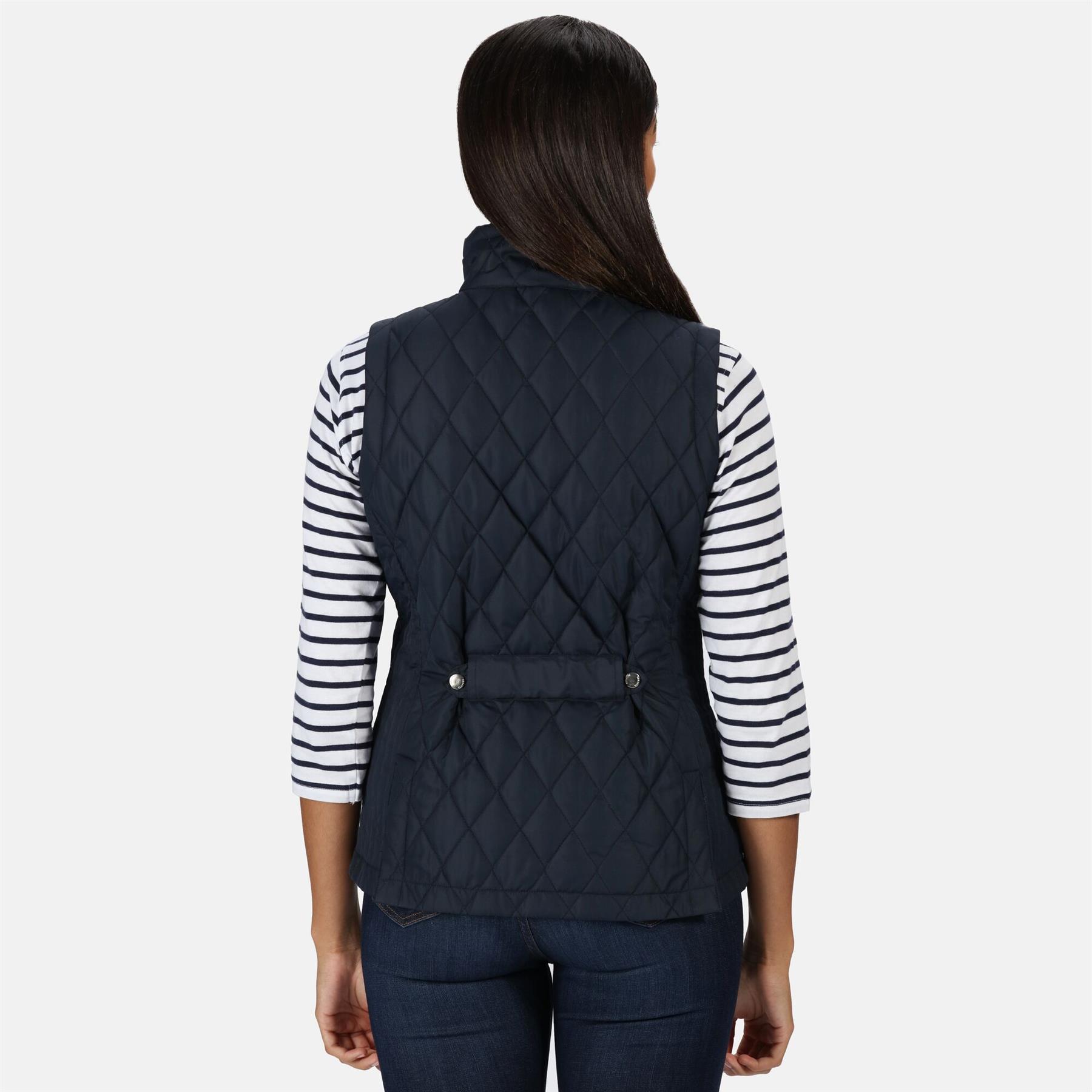Regatta Womens Charna Insulated Diamond Quilted Bodywarmer Vented Gilet - Picture 16 of 17
