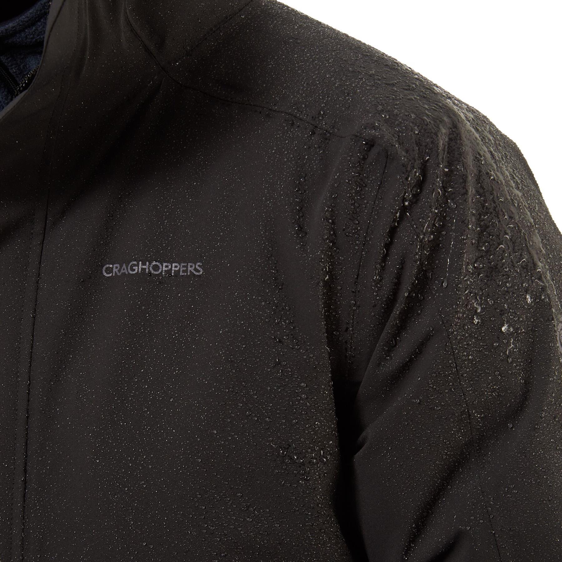 Craghoppers Mens Lorton Thermic Waterproof Breathable Stretch Hooded Jacket Coat - Picture 8 of 27
