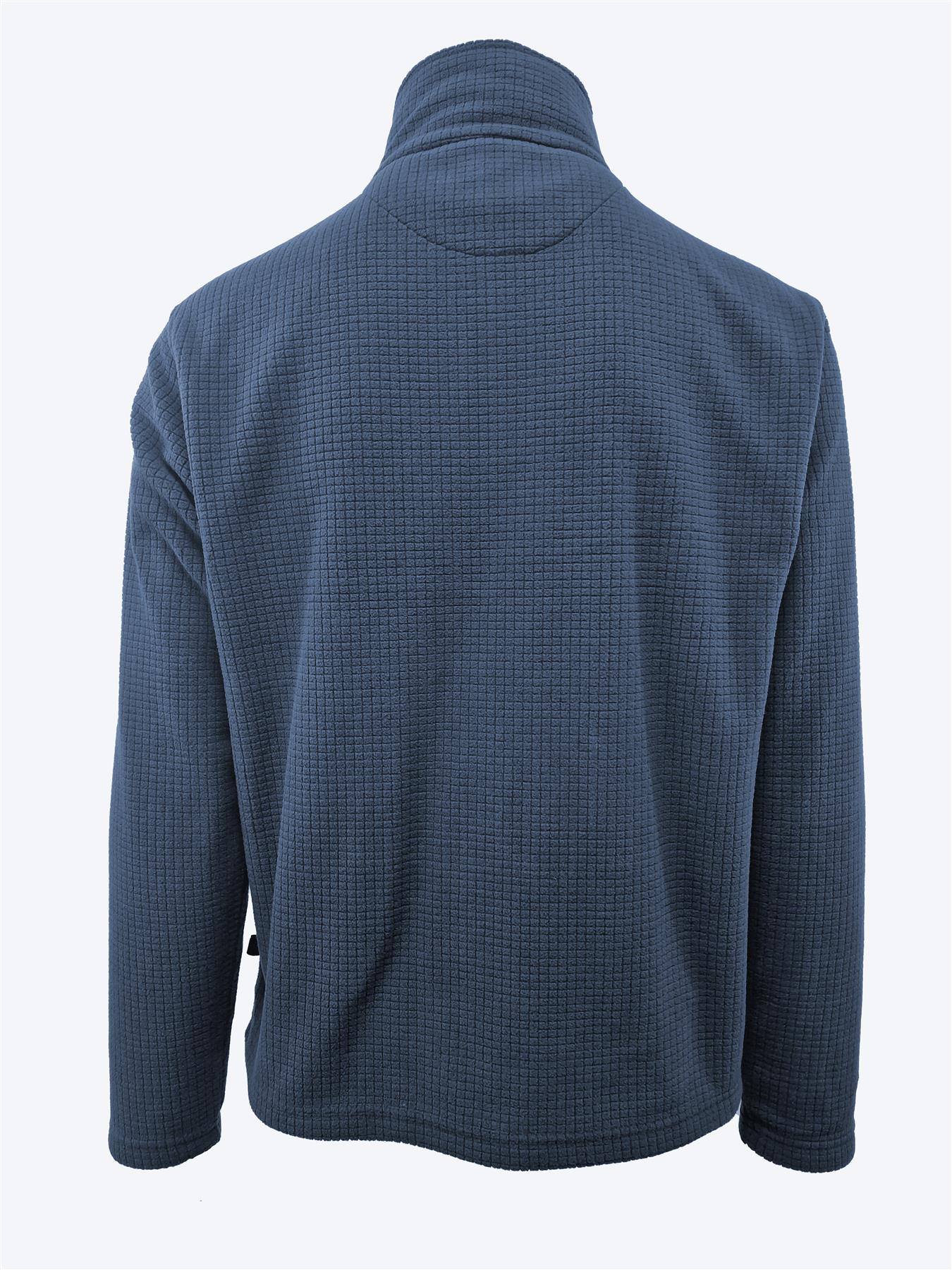 Regatta Mens Elgon Hazy Blue Brooklyn Half Zip Lightweight Fleece - Picture 28 of 32