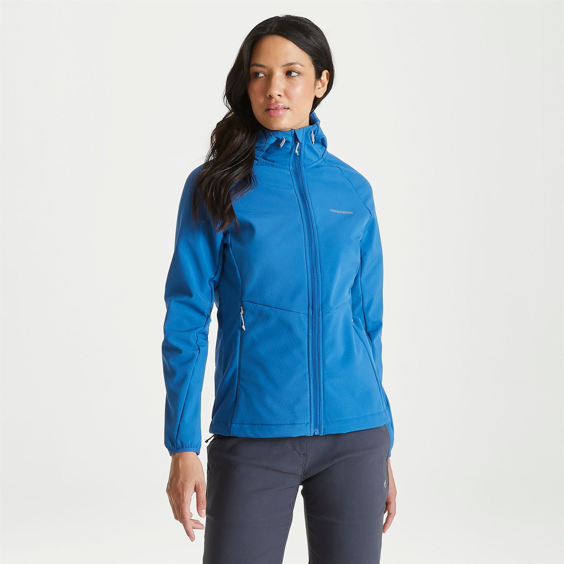 Craghoppers Womens Kalti Softshell Weatherproof Insulating Hooded Jacket - Picture 11 of 14