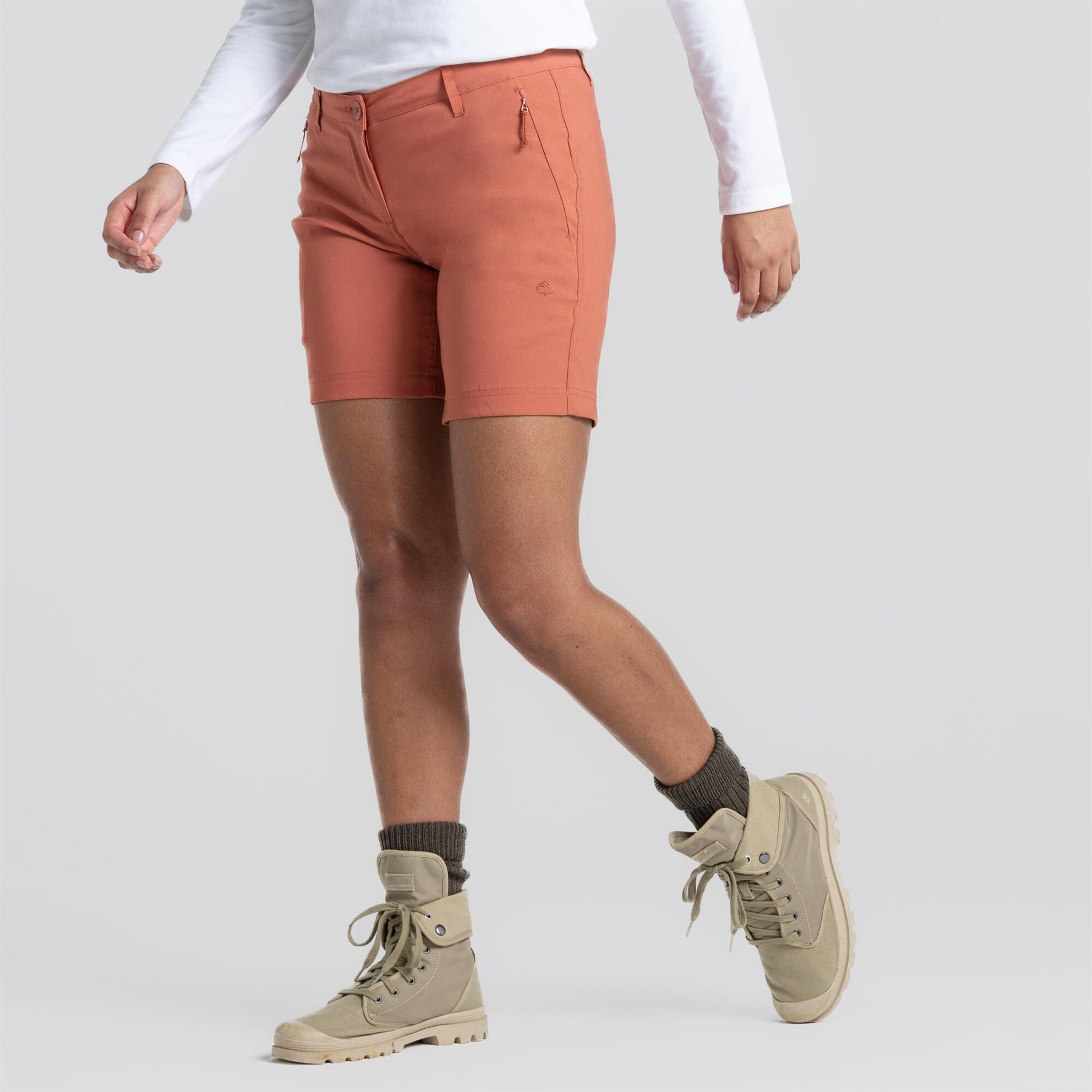 Craghoppers Womens Kiwi Pro III Stretch Active Zipped Pockets Shorts Camping - Picture 40 of 45