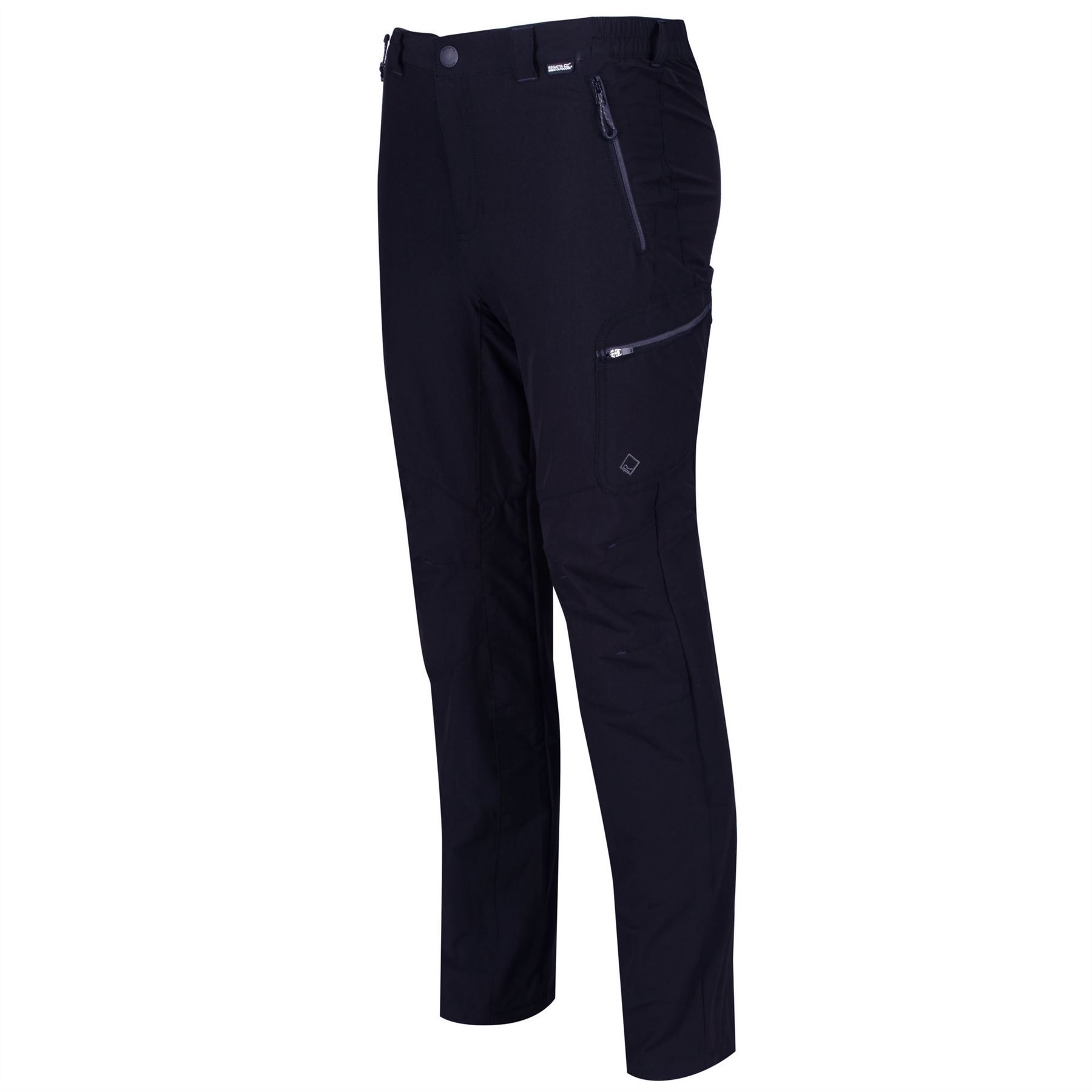 Regatta Mens Highton Cargo Zip-Off Active Stretch Walking Trousers Multi Pocket