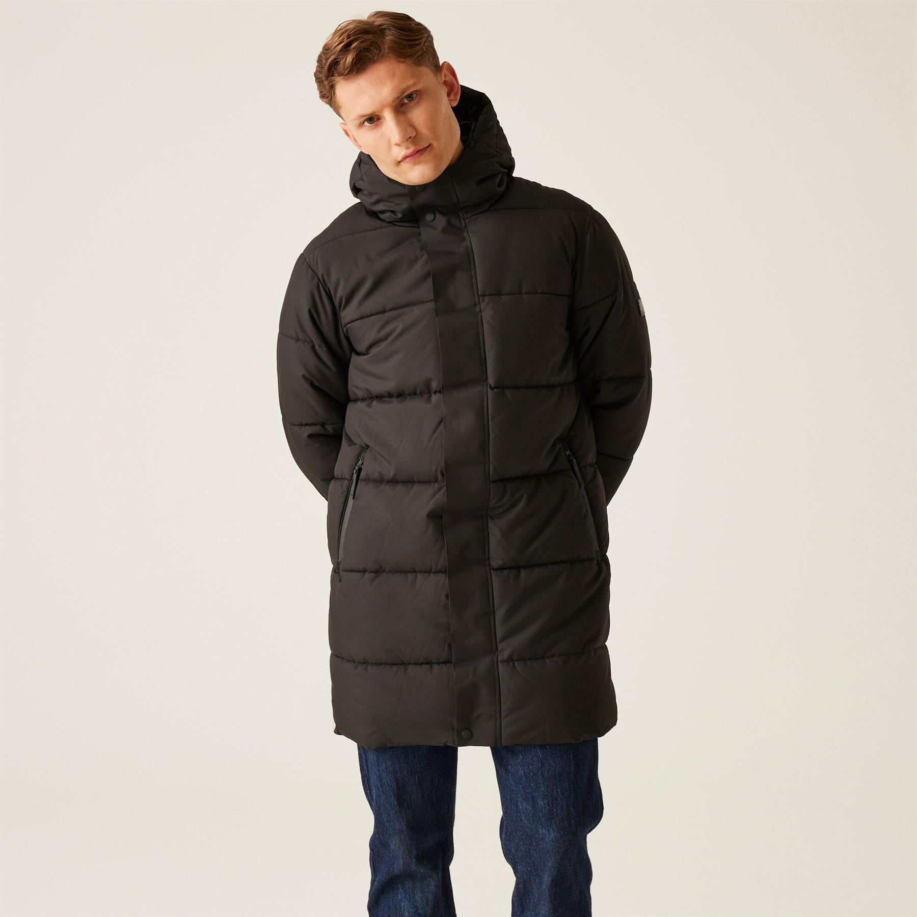 Regatta Men's Hayleyn Padded Jacket outdoor Winter Coat - Picture 4 of 8