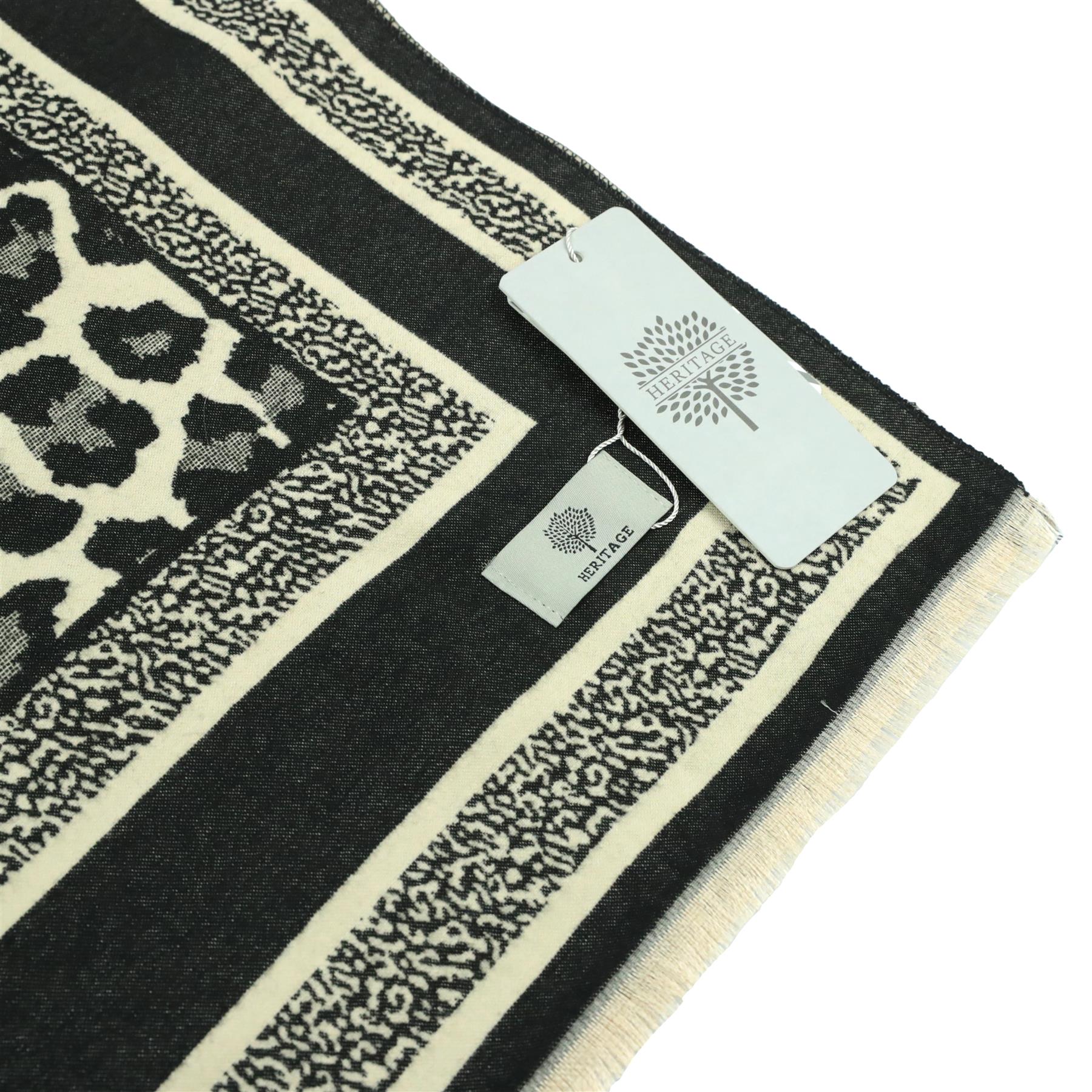 Mantón Heritage cálido envolvente bufandas cálidas cachemir pashmina sensación suave - Imagen 39 de 57