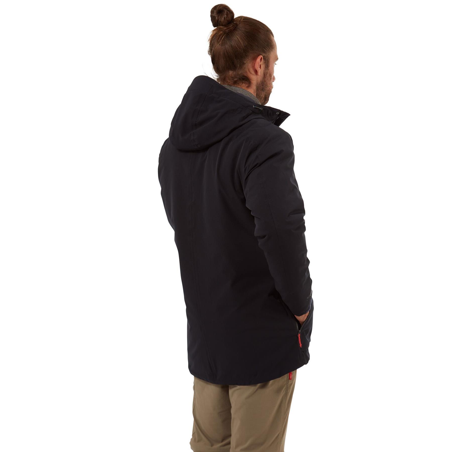 Craghoppers Mens Lorton Thermic Waterproof Breathable Stretch Hooded Jacket Coat - Picture 20 of 27