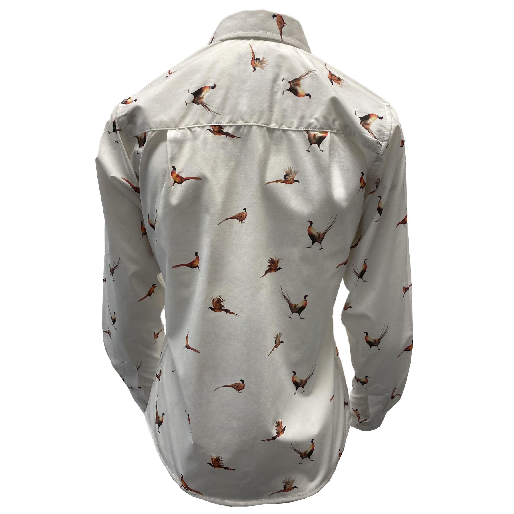 Ladies Country Patterned Shirt Duck Hare Pheasant Women's Long Sleeve - Picture 7 of 11