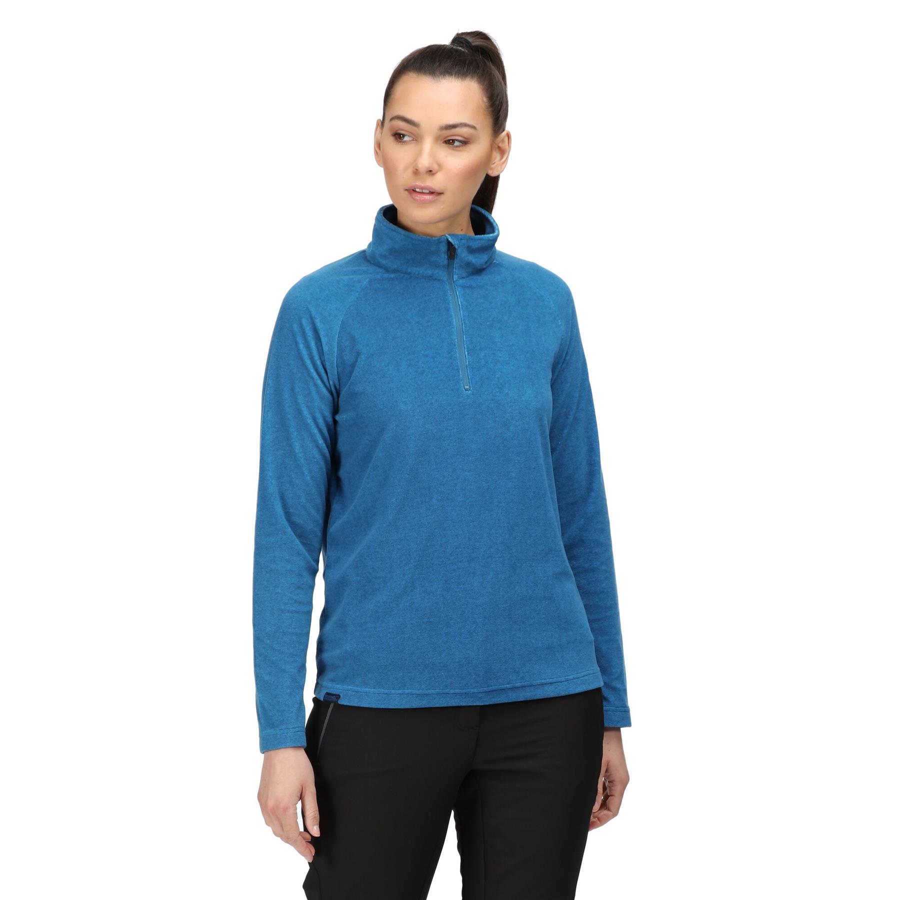 Regatta Womens Pimlo Half Zip Velour 