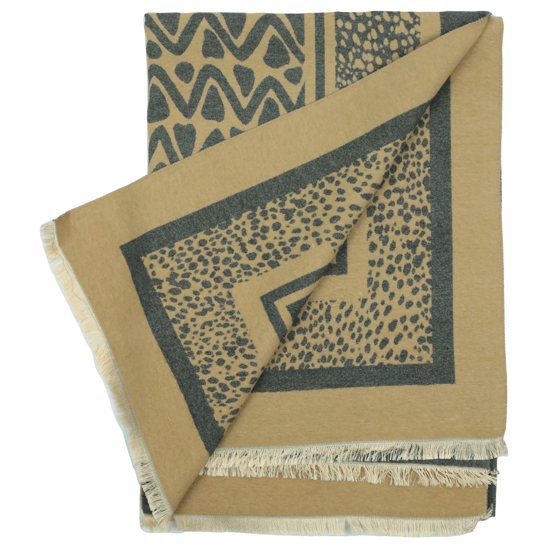 Mantón Heritage cálido envolvente bufandas cálidas cachemir pashmina sensación suave - Imagen 57 de 57