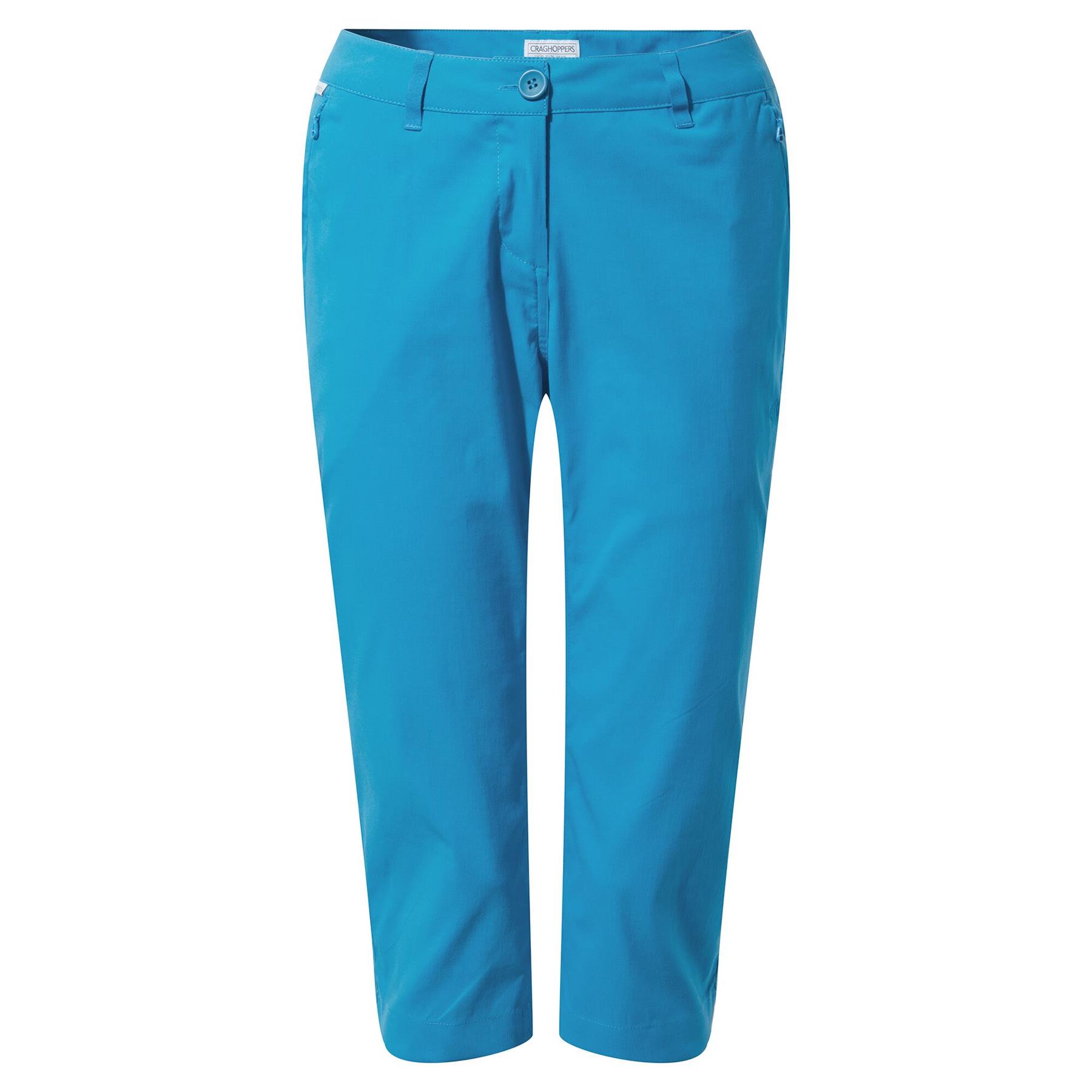 Craghoppers Womens Kiwi Pro Crop Trousers Zipped Pockets UPF - Picture 18 of 27