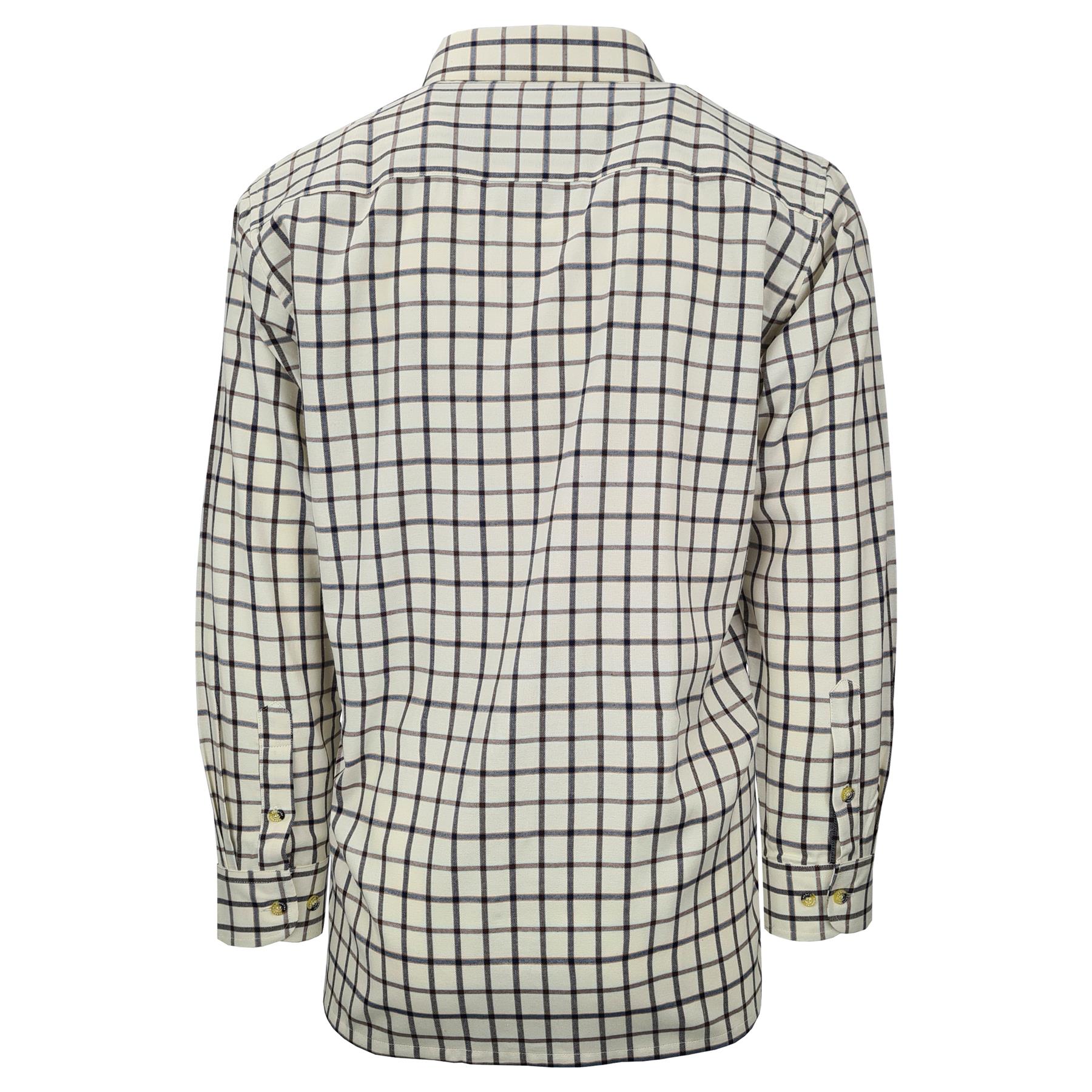 Country Classics Mens Long Sleeve Quality Check Shirt Cotton Work 24