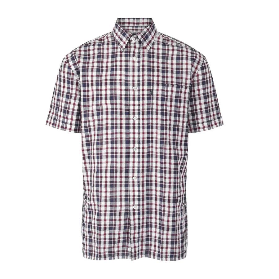Mens Champion Croyde Short Sleeve Shirt | Yarn Dyed Countrywear Check-shirt - Picture 4 of 4