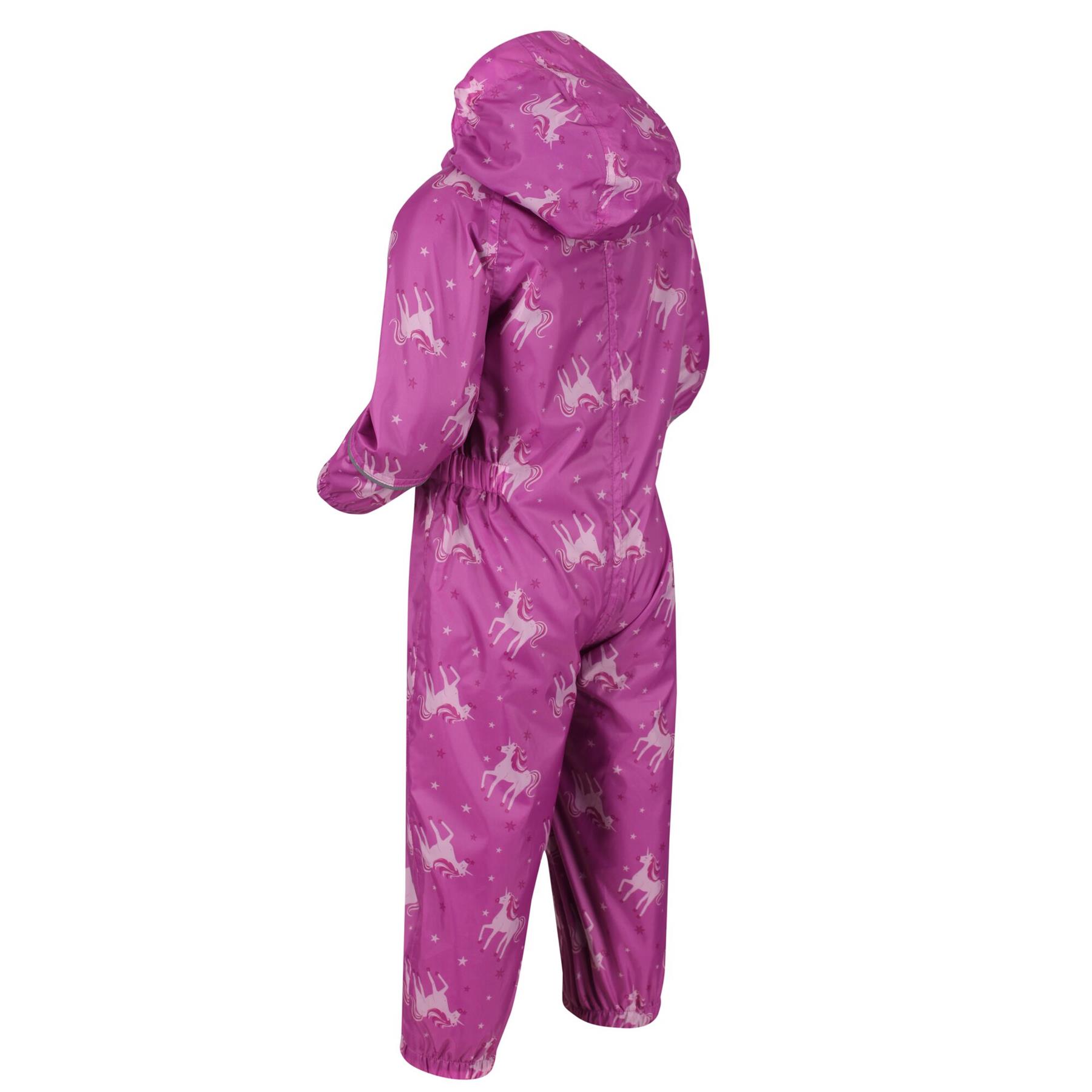 Regatta Boys Puddle III Rain Suit-Nautic Navy Size 12-18