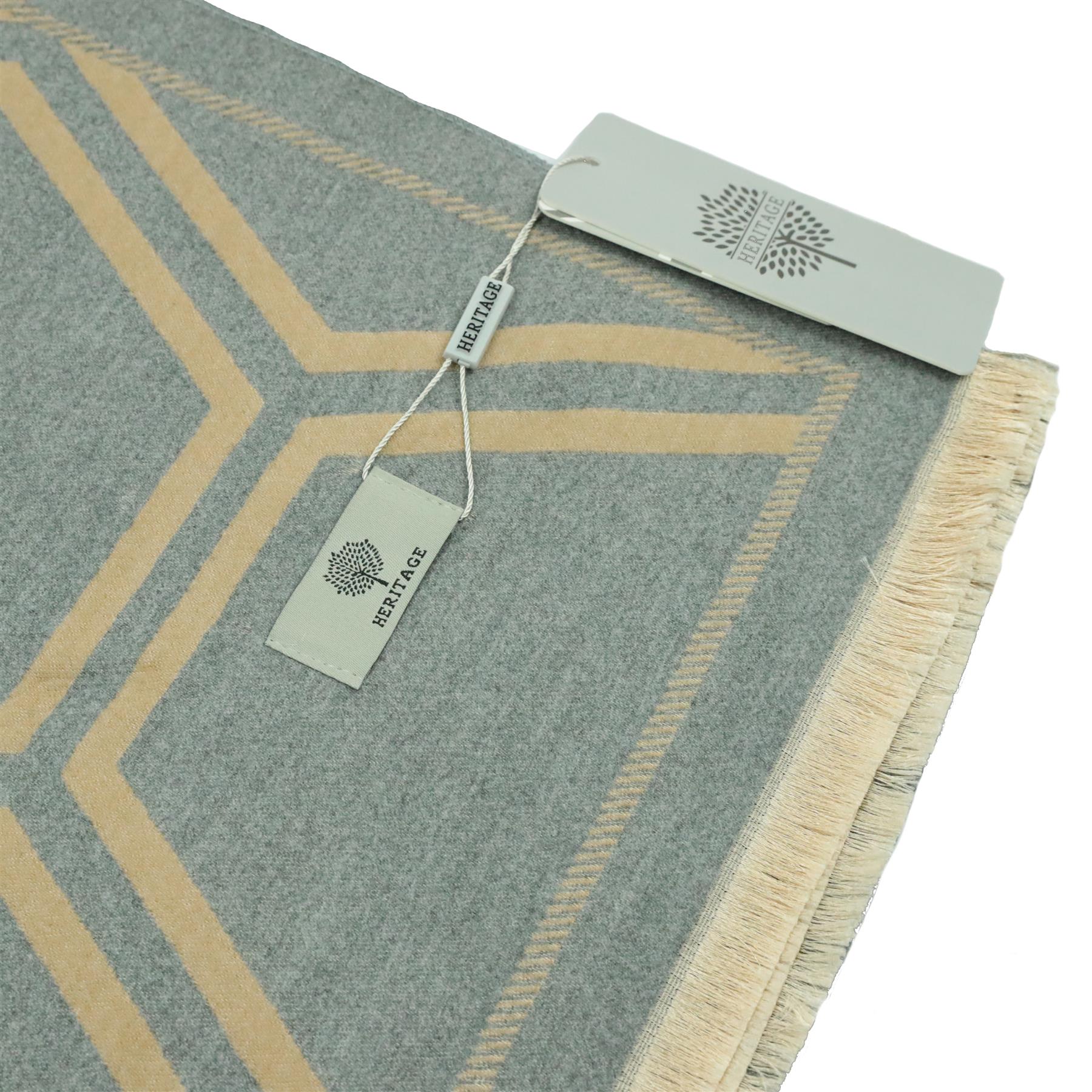 Mantón Heritage cálido envolvente bufandas cálidas cachemir pashmina sensación suave - Imagen 32 de 57