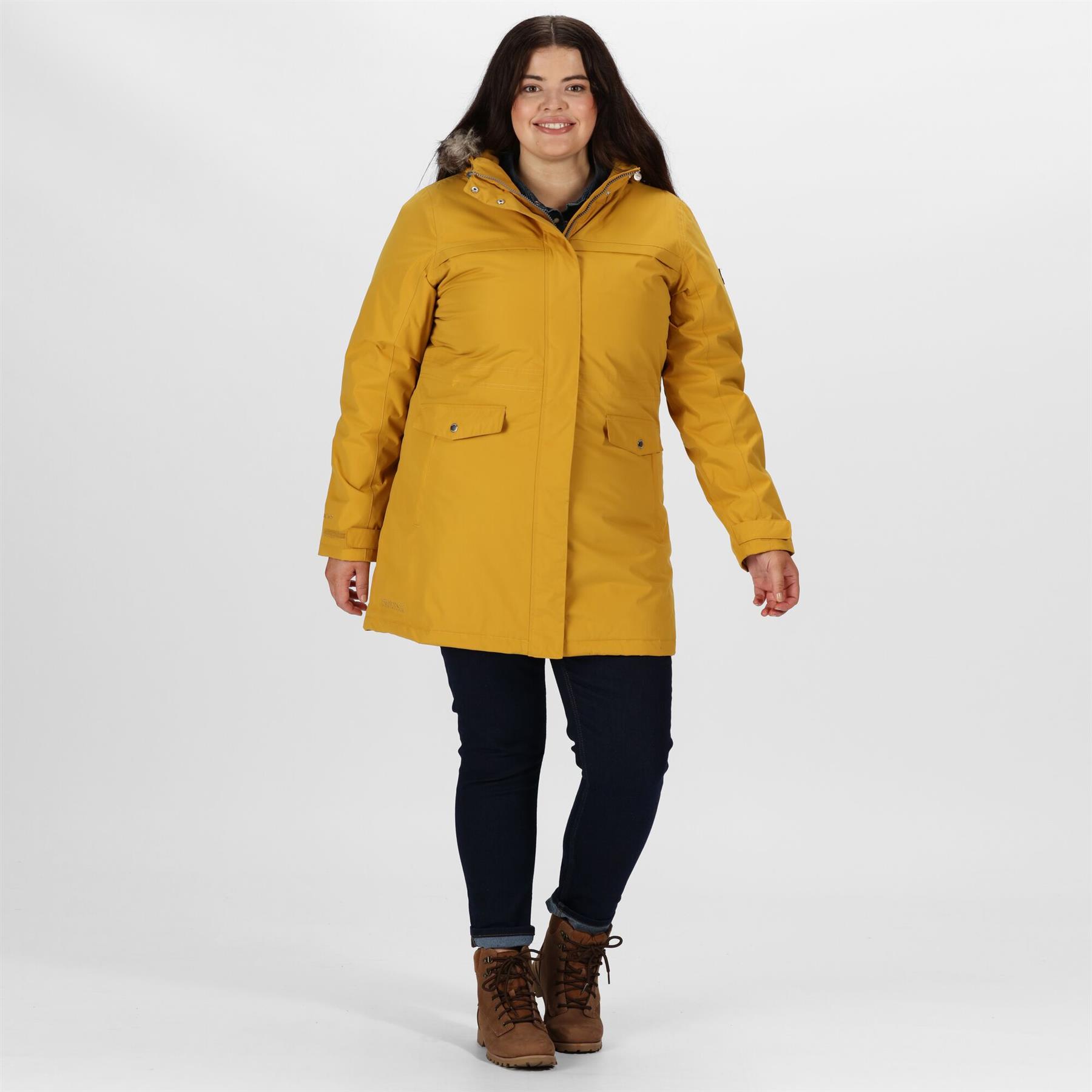 Regatta Serleena Ii Waterproof Taped Seams Insulated Lined Hooded Jacket With Security Pocket Giacca Donna