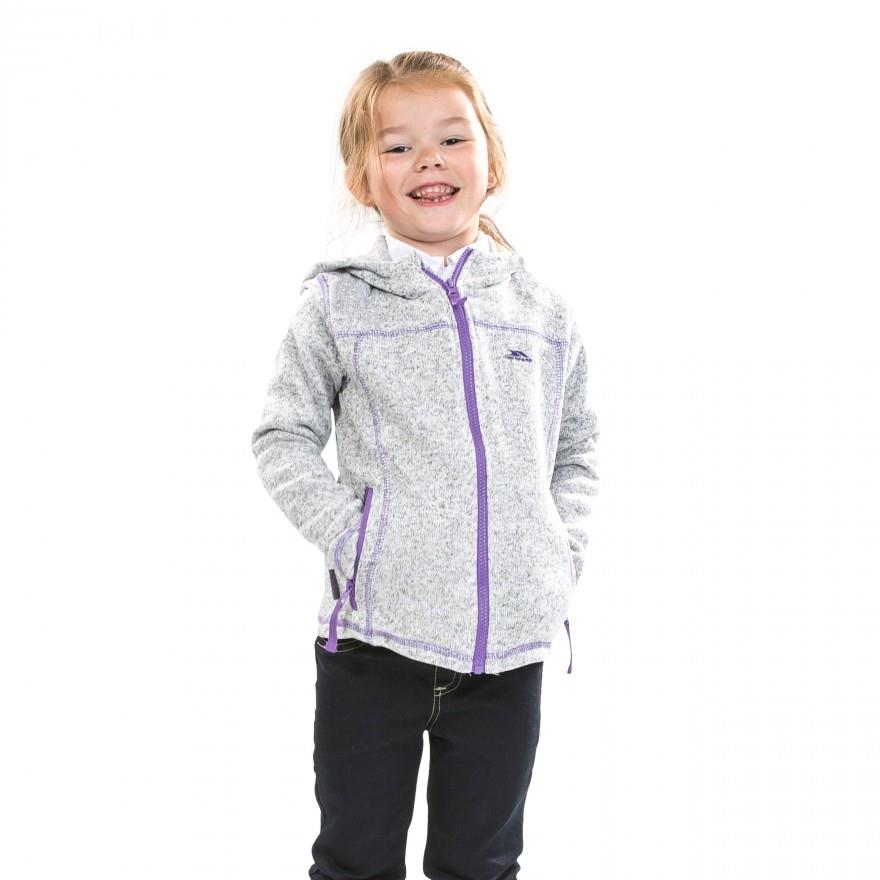 Trespass Childrens Boys Shaw Full Zip Hooded Fleece Jacket