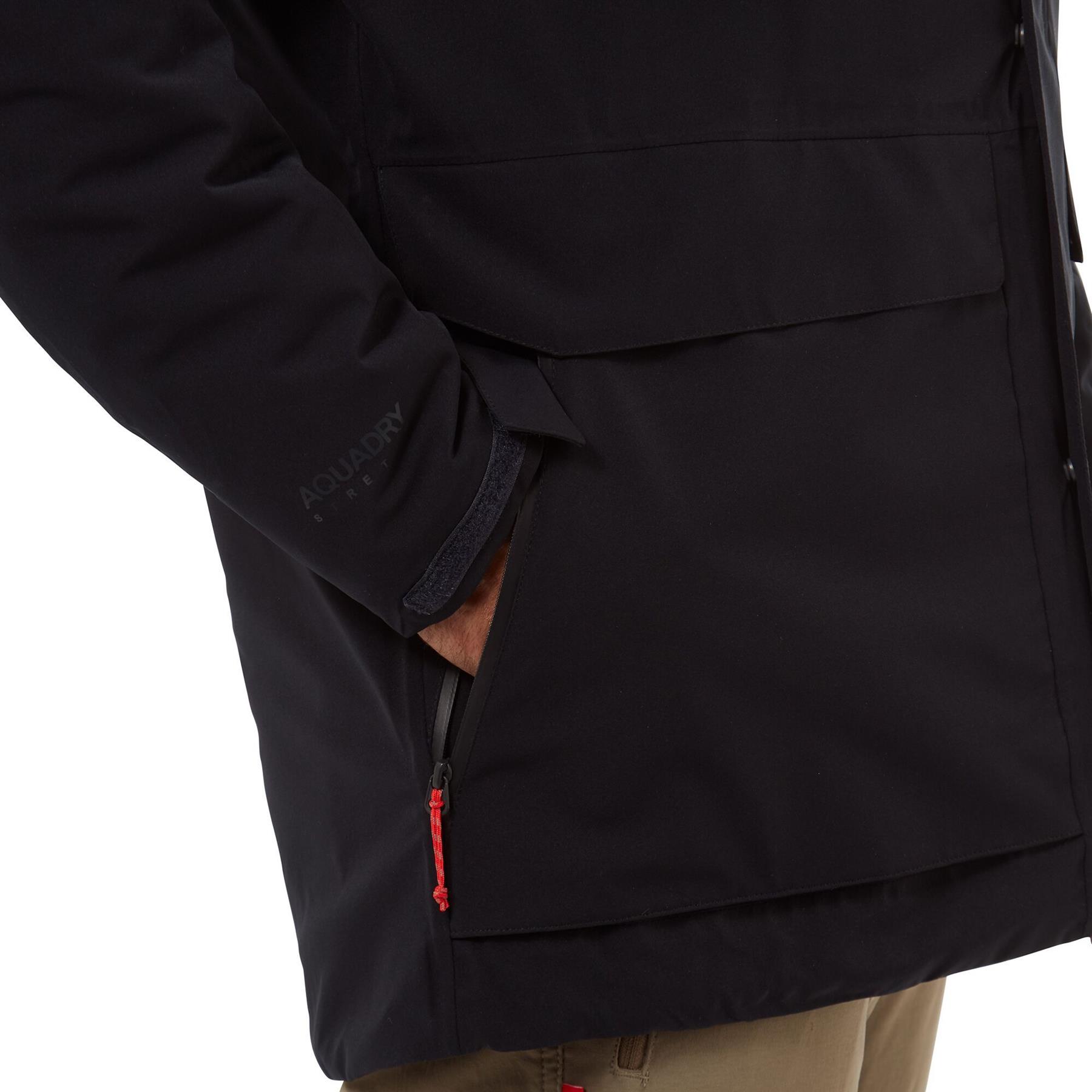 Craghoppers Mens Lorton Thermic Waterproof Breathable Stretch Hooded Jacket Coat - Picture 21 of 27