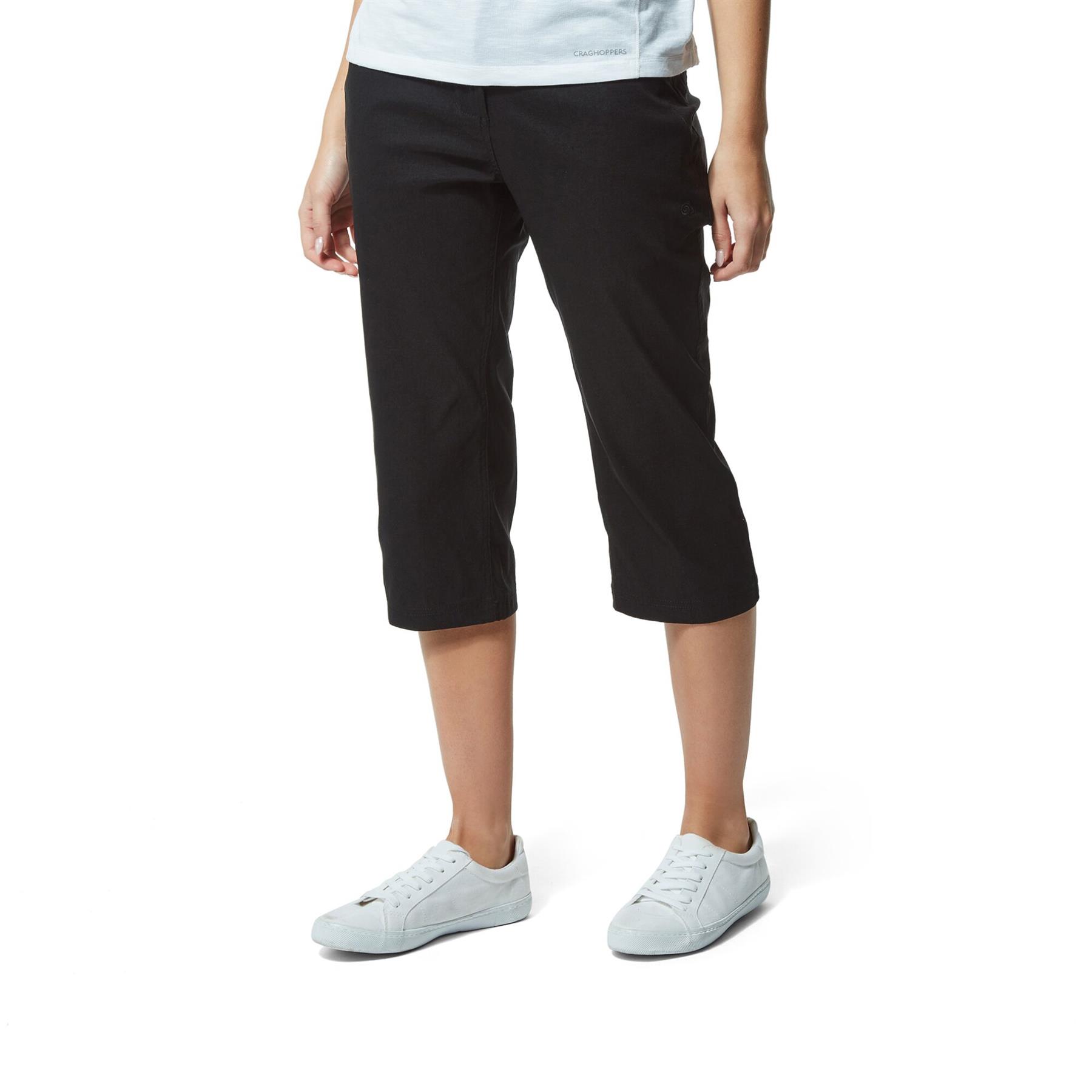 Craghoppers Womens Kiwi Pro Crop Trousers Zipped Pockets UPF - Picture 3 of 27
