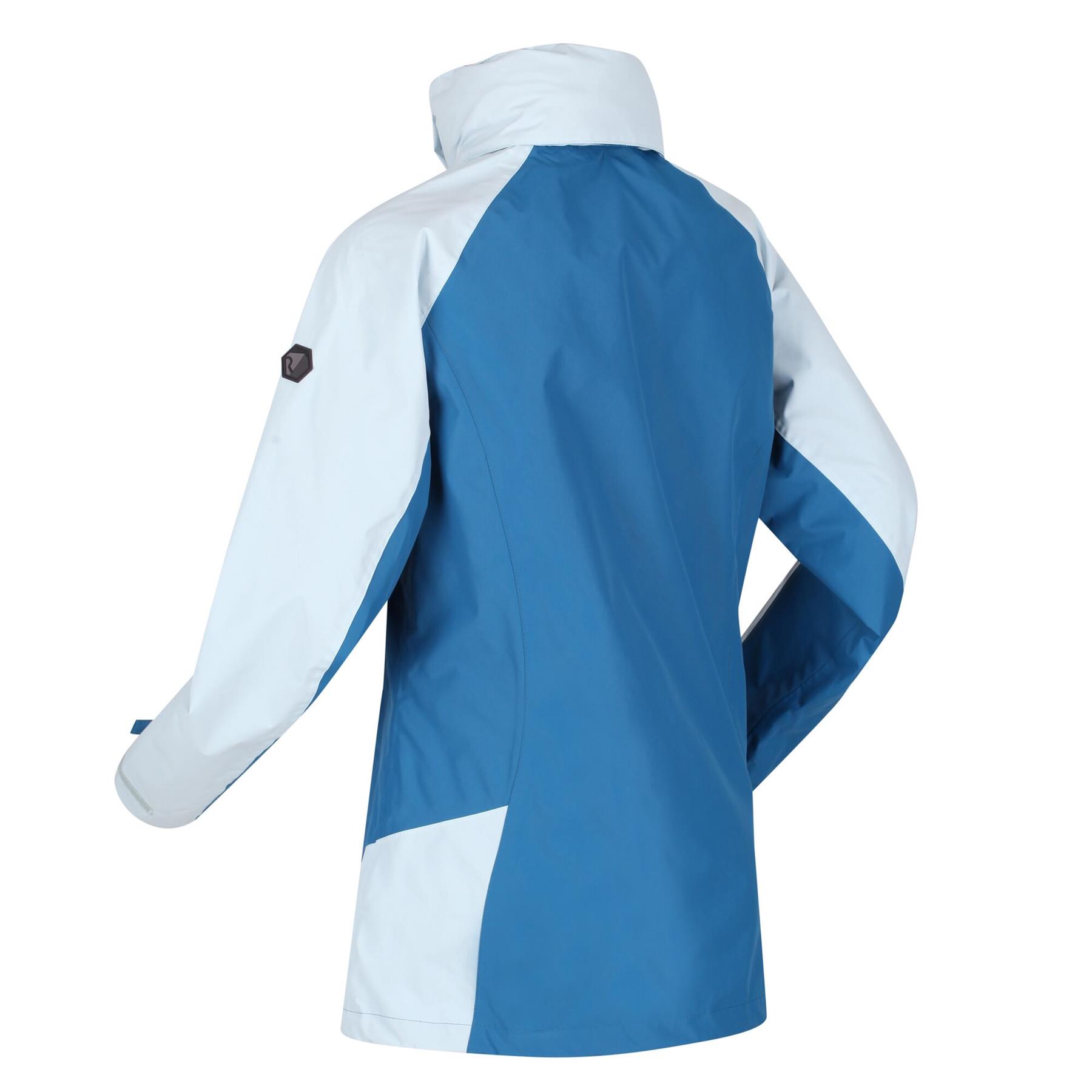 Regatta Womens Calderdale IV Hooded Waterproof Jacket Zipped Pockets - Picture 18 of 48
