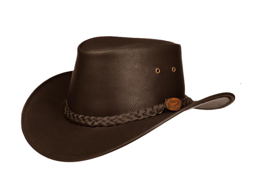 Hazy Blue Gabba Unisex Faux leather Australian Western Cowboy - Picture 3 of 8