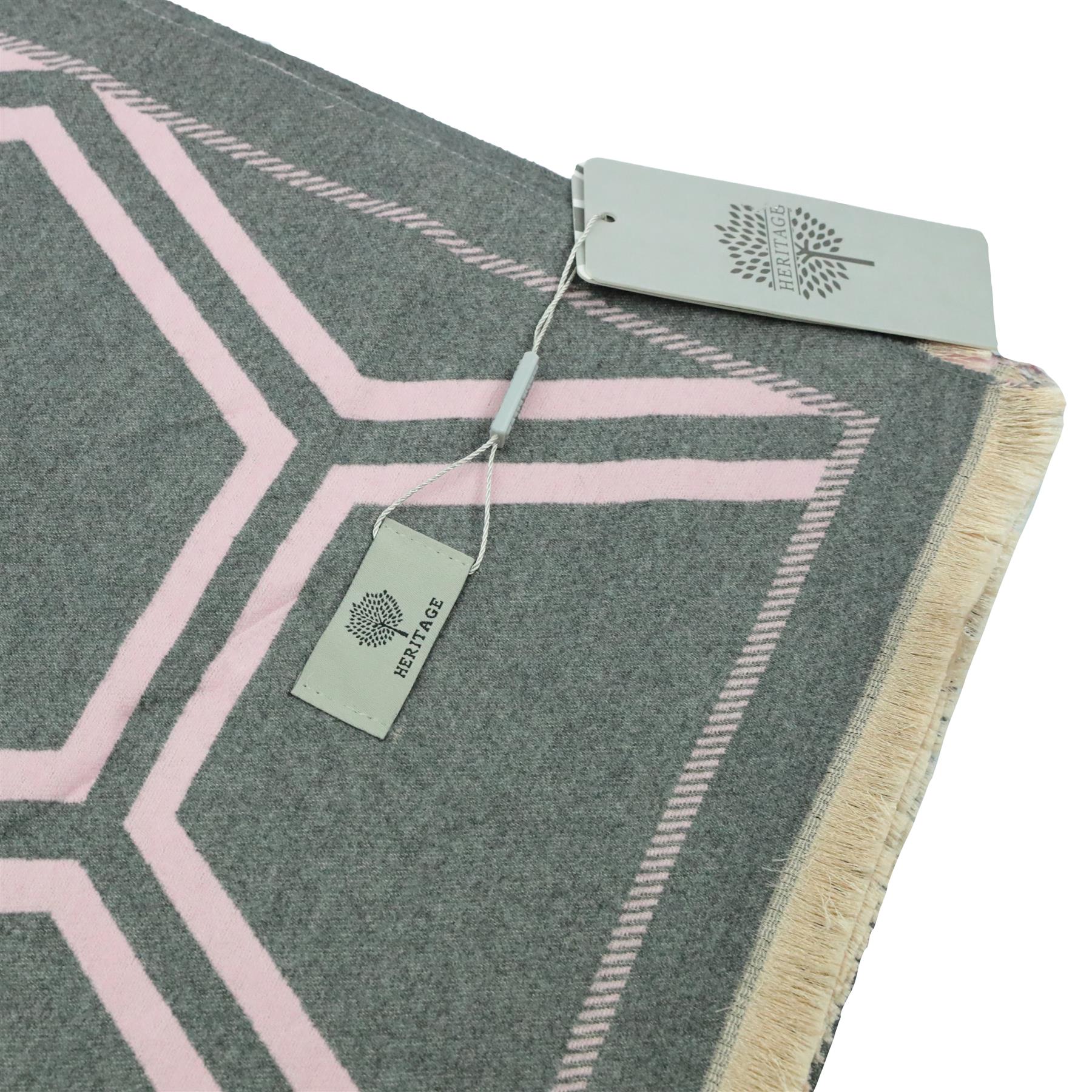 Mantón Heritage cálido envolvente bufandas cálidas cachemir pashmina sensación suave - Imagen 26 de 57