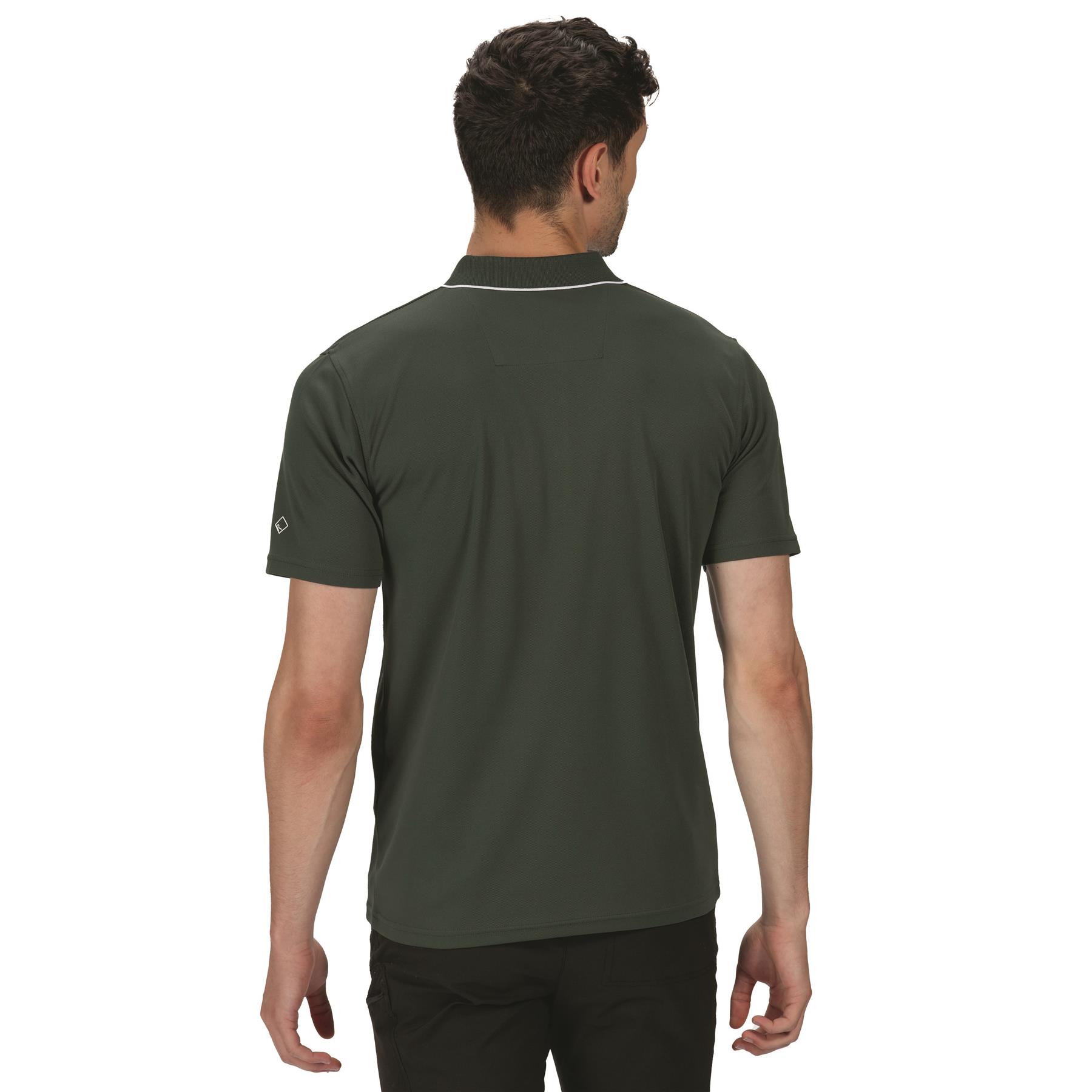 Regatta Mens Summer Polo Shirt S-4XL Coolweave Quick Dry Wicking T Shirt - Picture 18 of 62