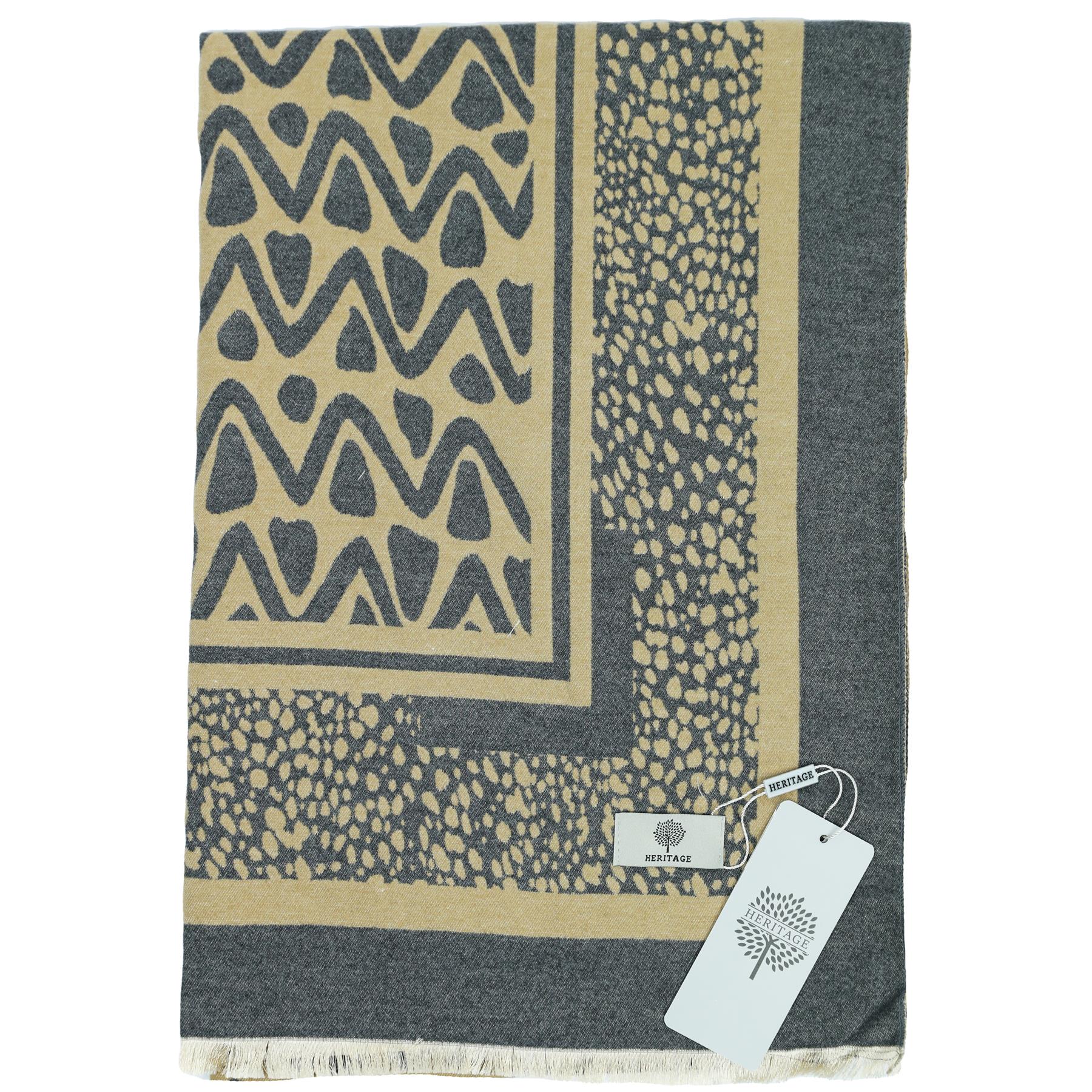 Mantón Heritage cálido envolvente bufandas cálidas cachemir pashmina sensación suave - Imagen 55 de 57