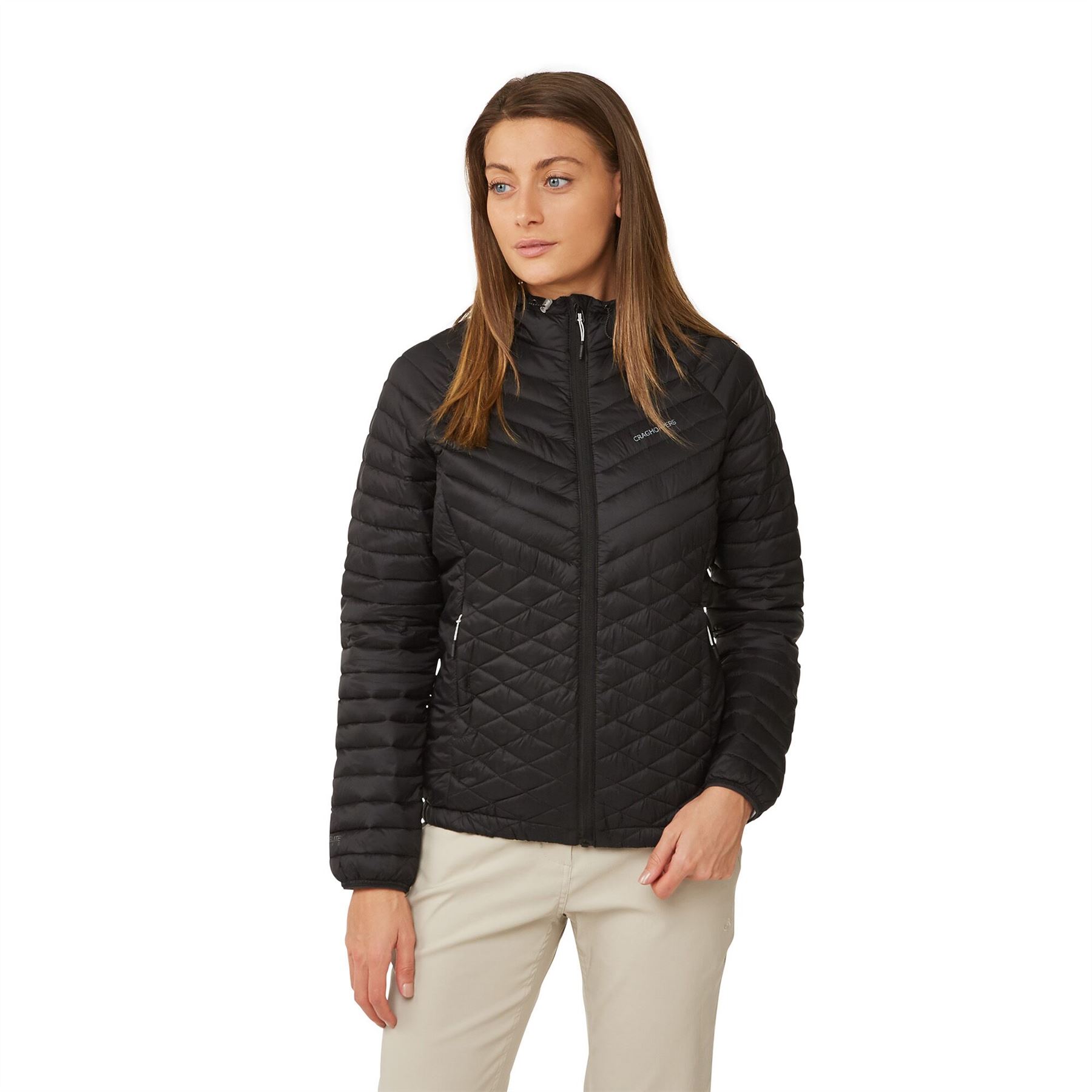 Craghoppers Womens Expolite Jacket Waterproof Packable Lightweight Hooded - Picture 9 of 14