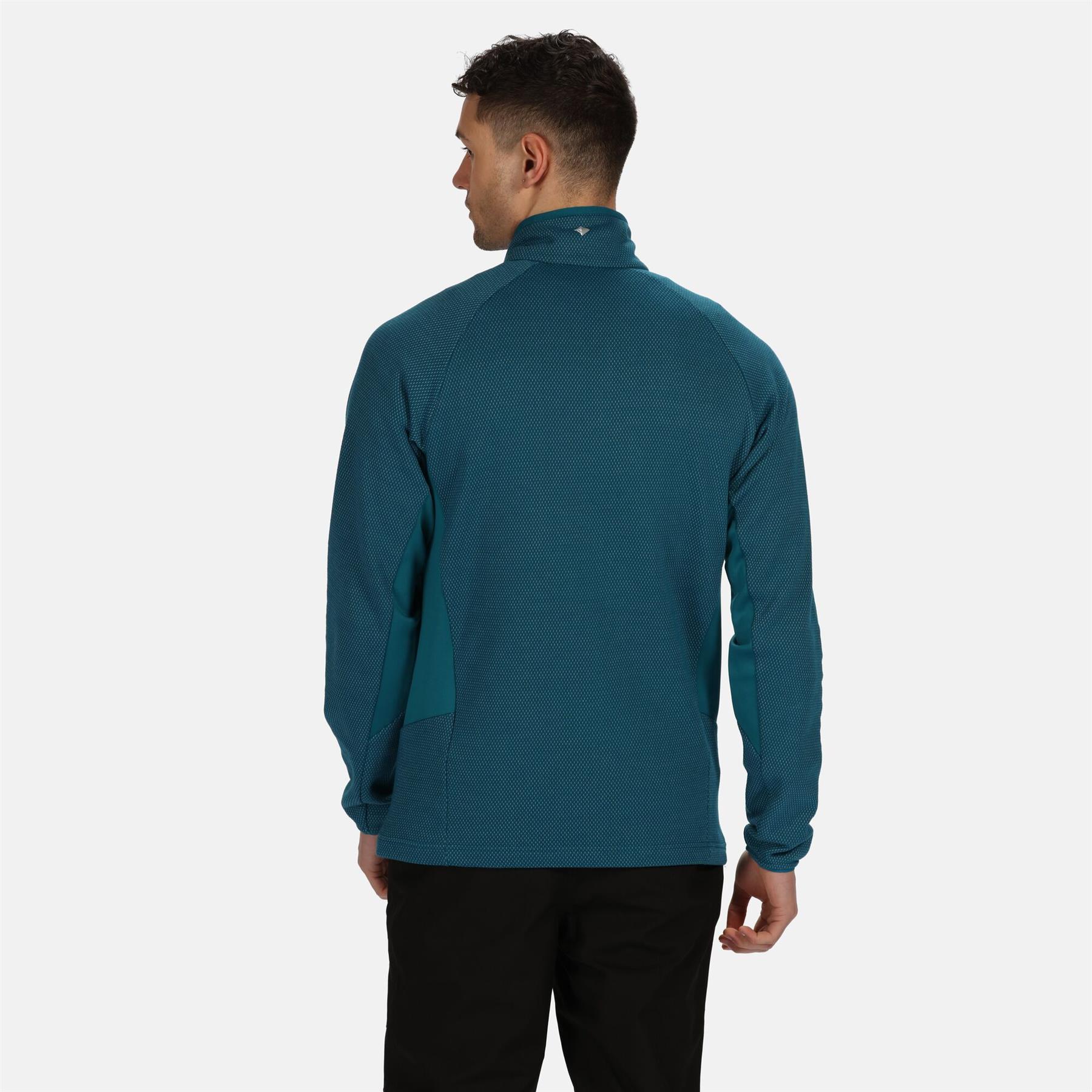 regatta half zip fleece mens