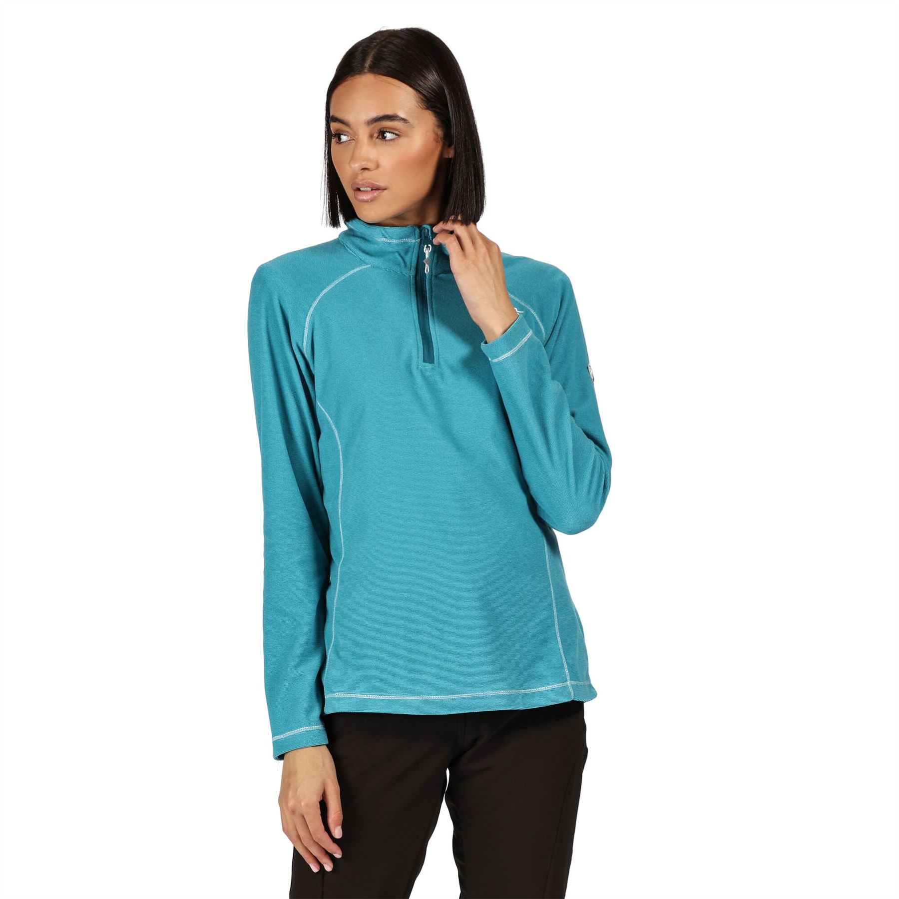 ladies half zip jumpers