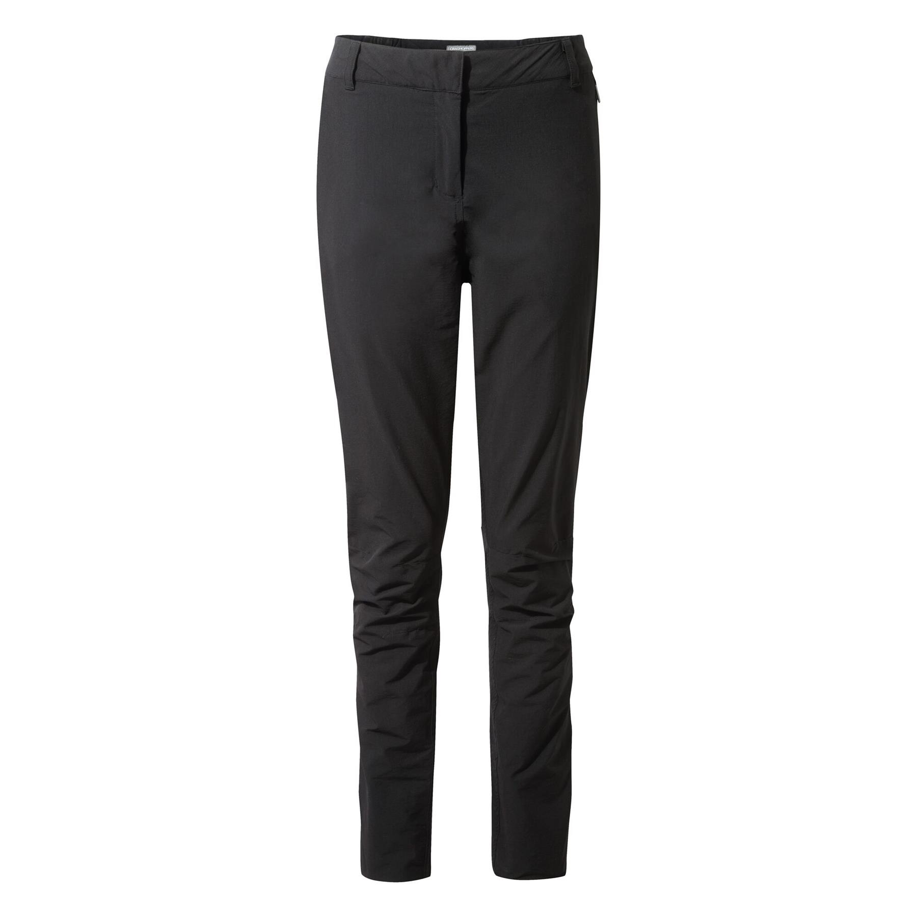 CRAGHOPPERS Women's Kiwi Pro Waterproof Trousers Black Size UK 14 ...