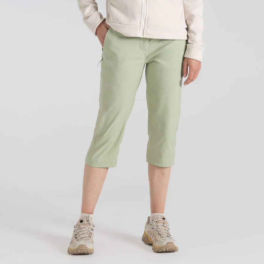 Craghoppers Womens Kiwi Pro Crop Trousers Zipped Pockets UPF - Picture 6 of 27